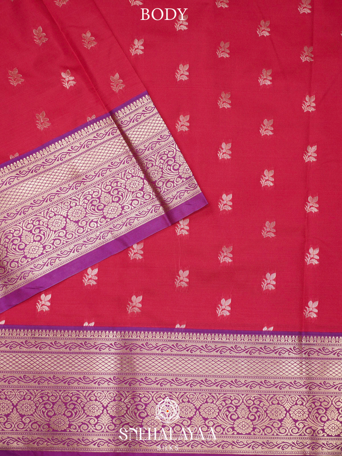 Pink  Art Silk Saree