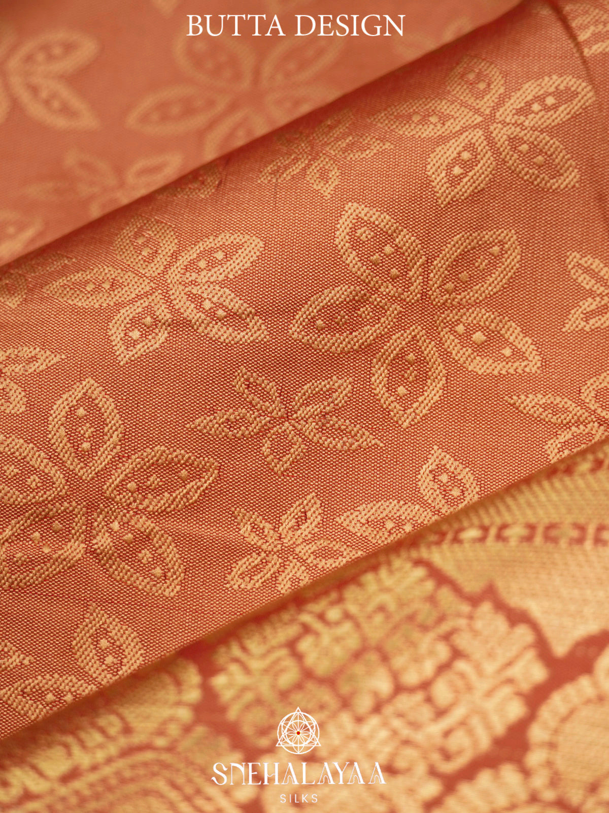 Orange  Art Silk Saree