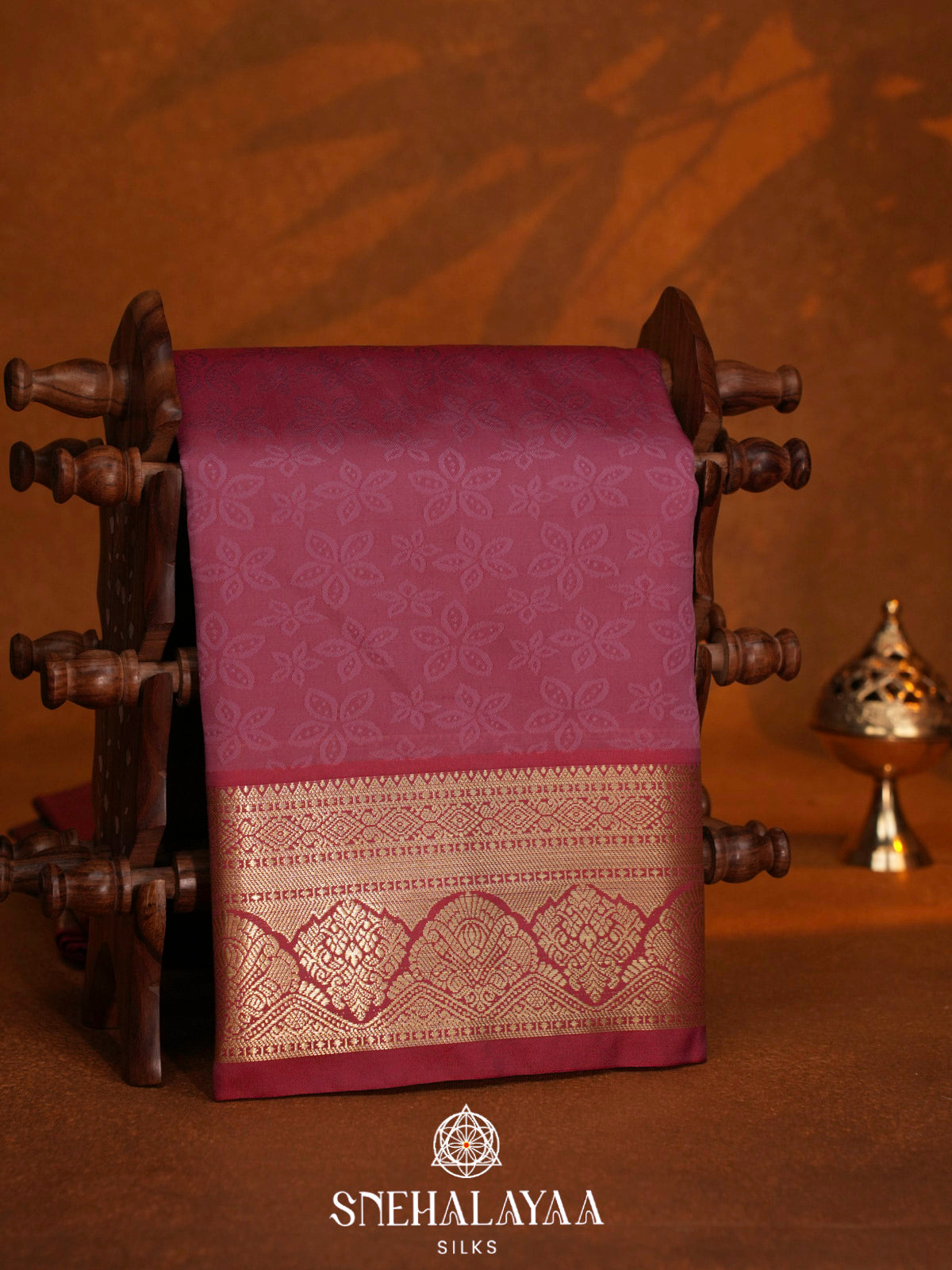Onion  Art Silk Saree