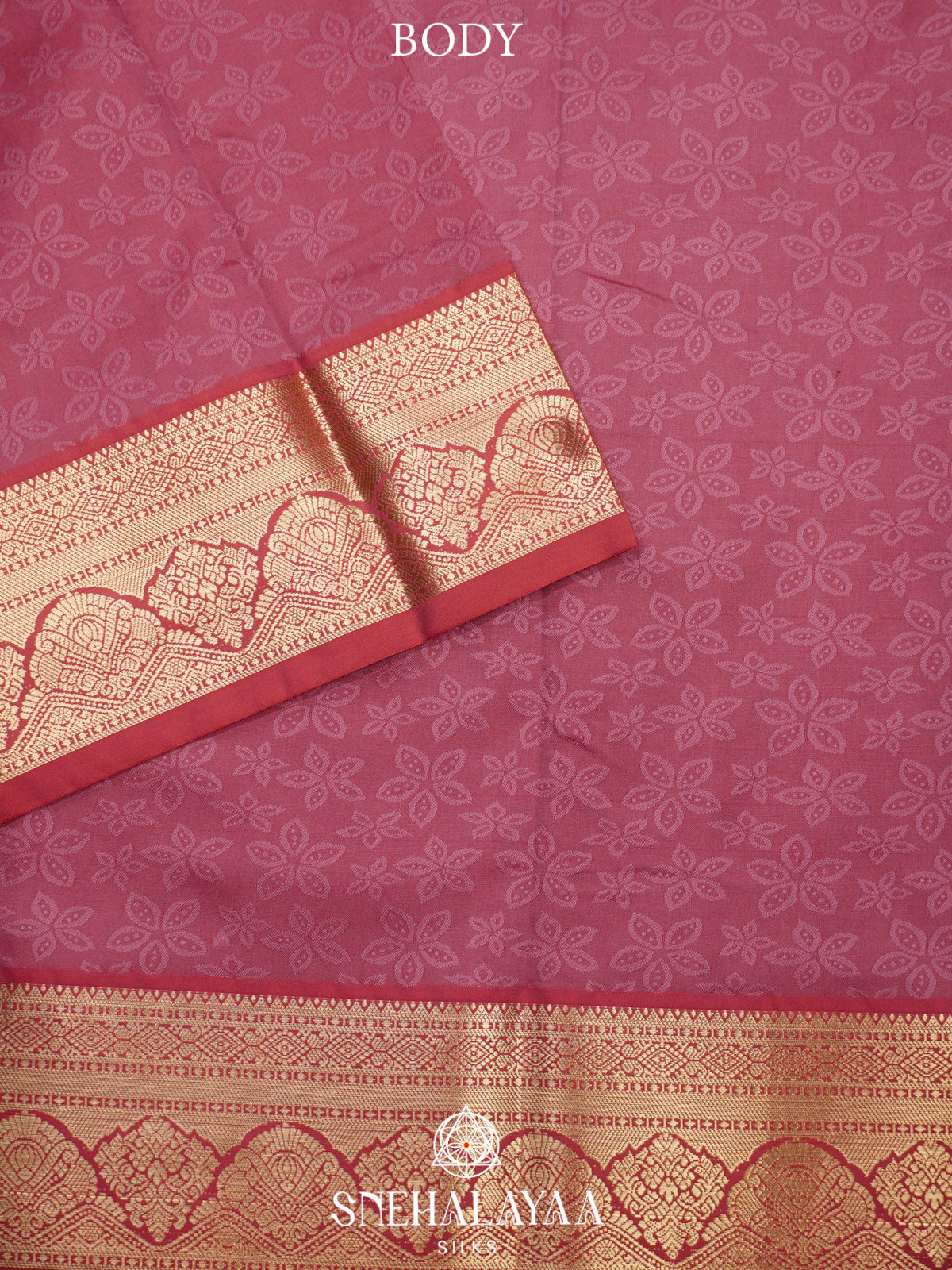 Onion  Art Silk Saree