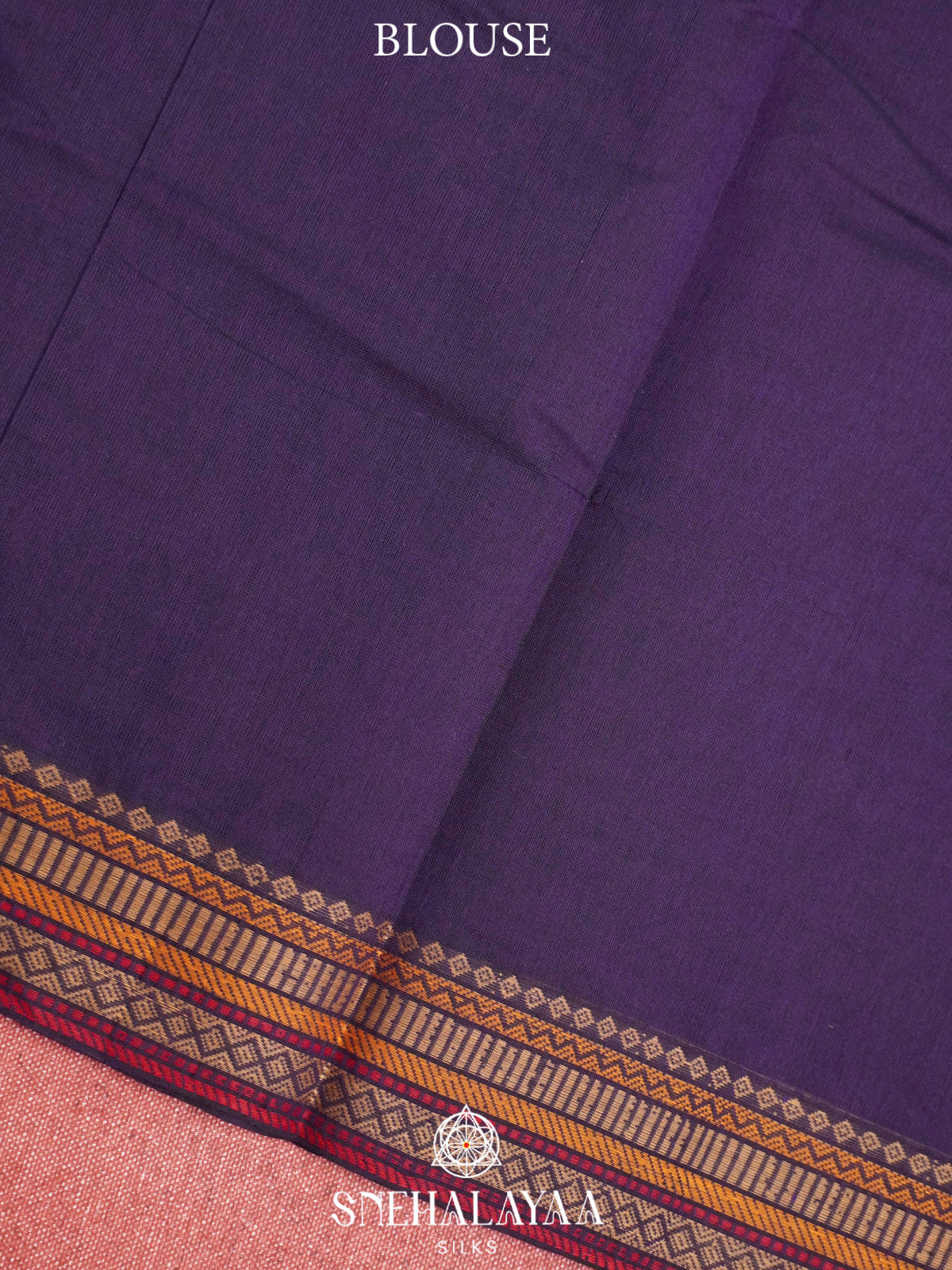 Purple  Kanchi Cotton Saree