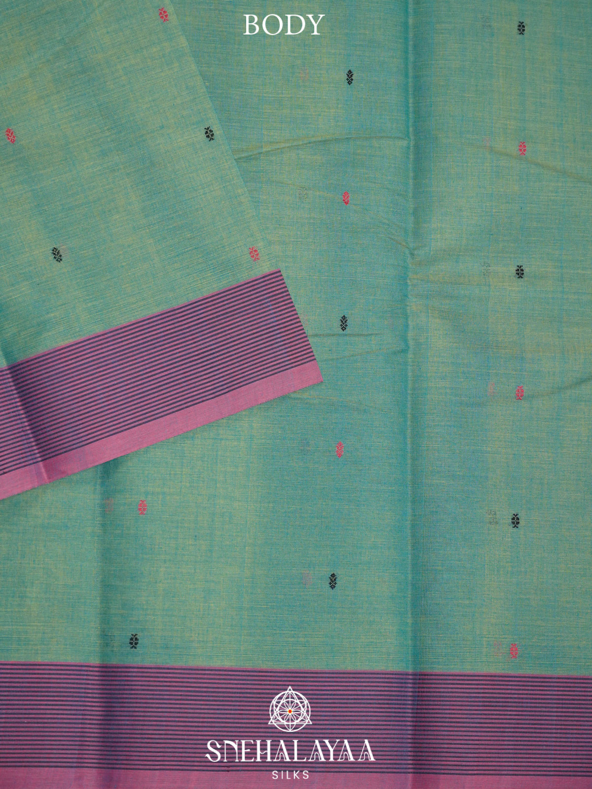 Green  Kanchi Cotton Saree