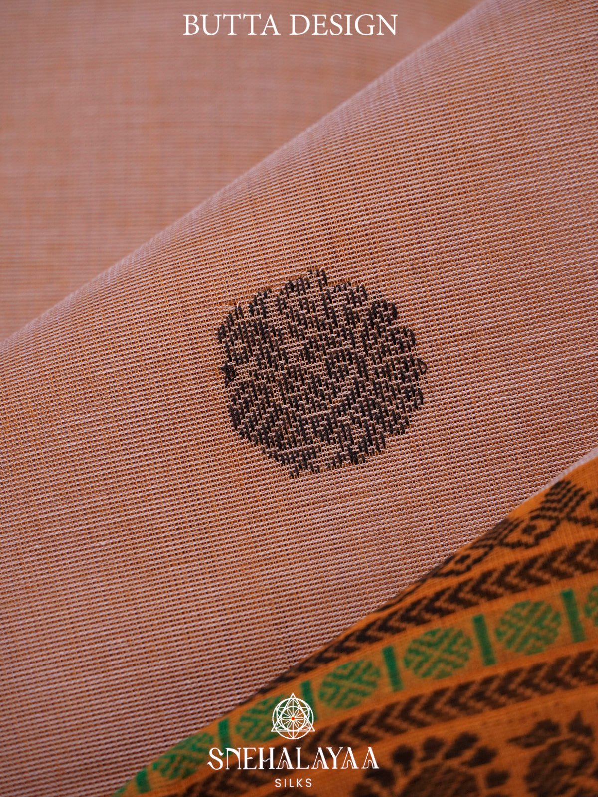 Pale Peach  Kanchi Cotton Saree