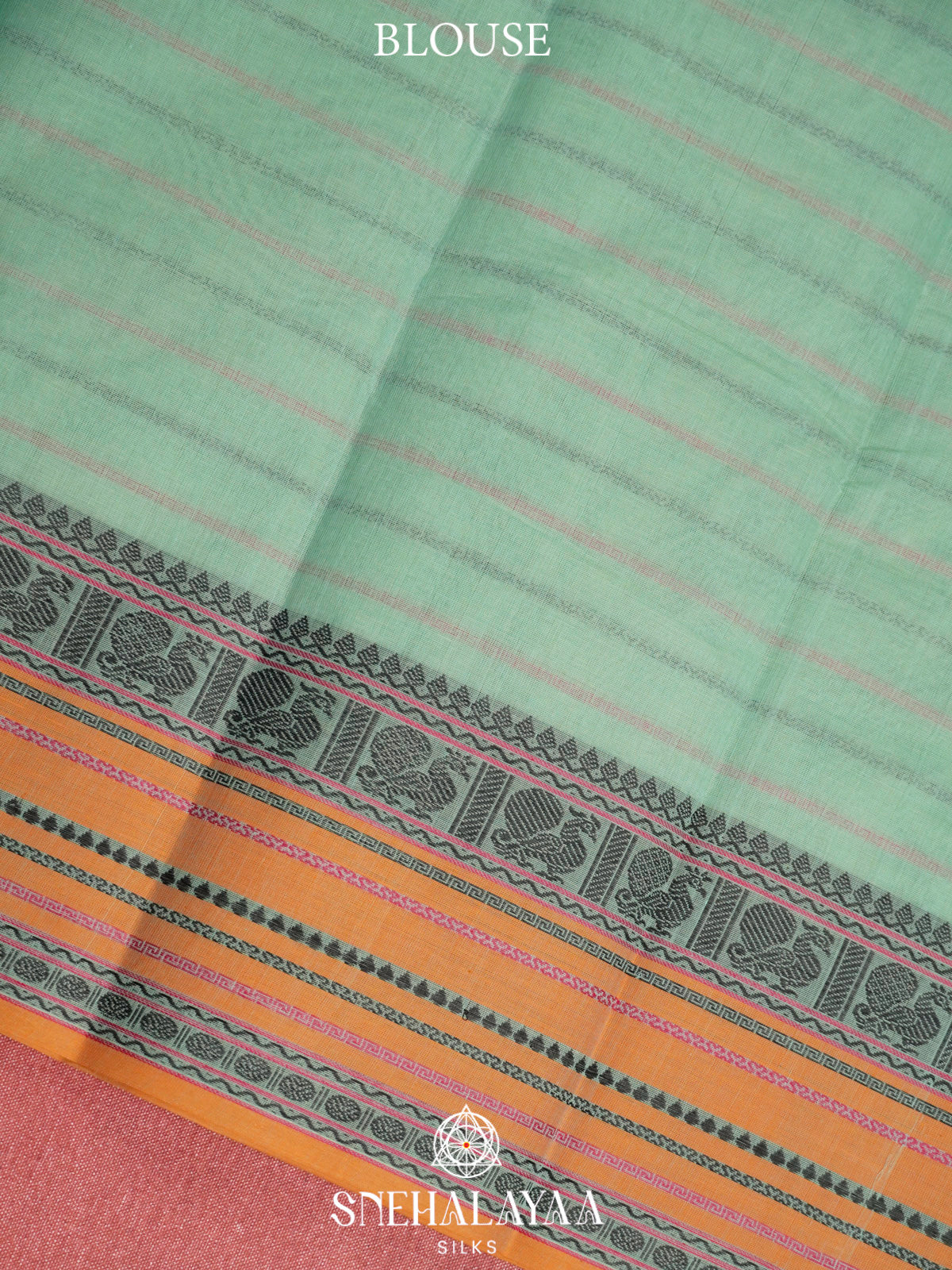 Pastel Green  Kanchi Cotton Saree