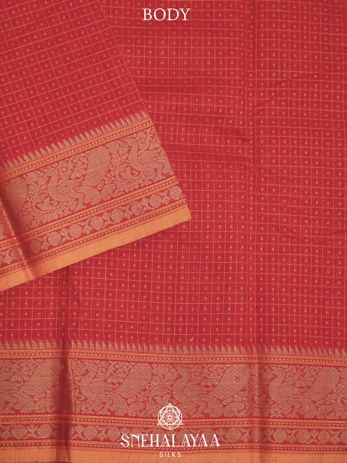 Pink  Kanchi Cotton Saree