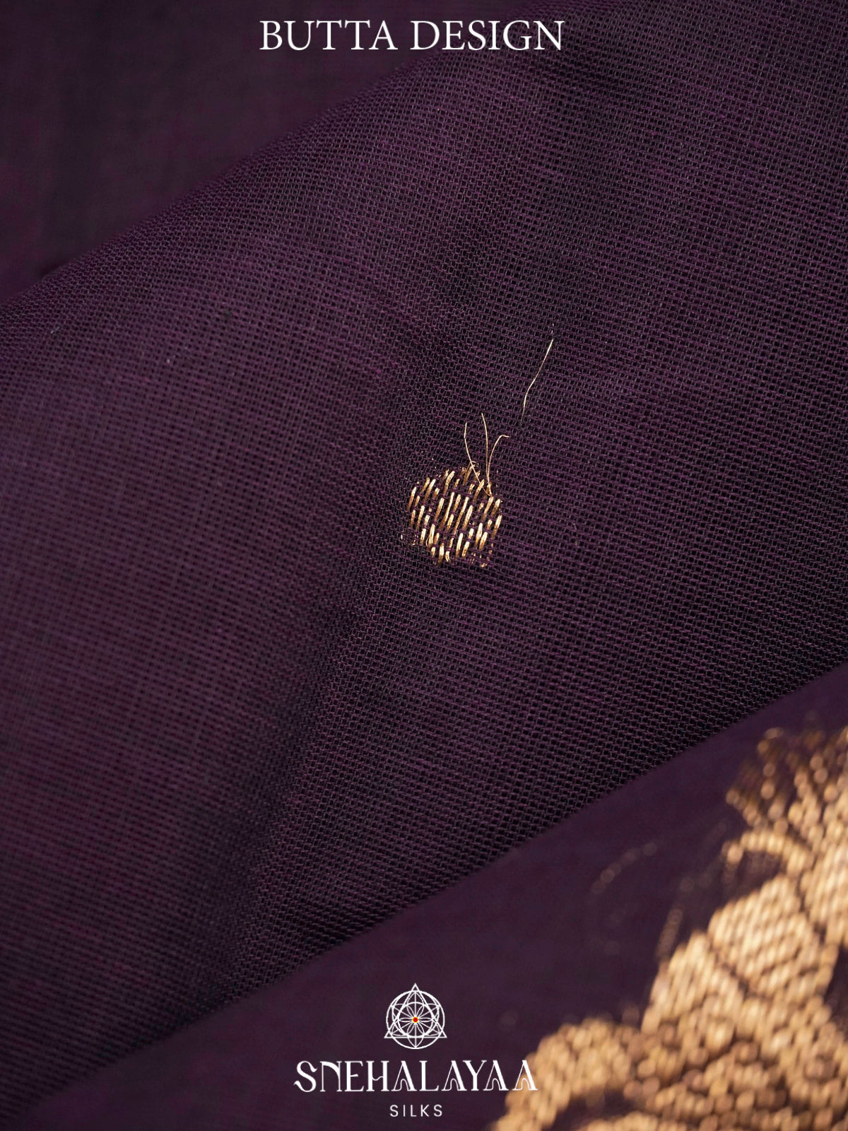 Purple  Kanchi Cotton Saree