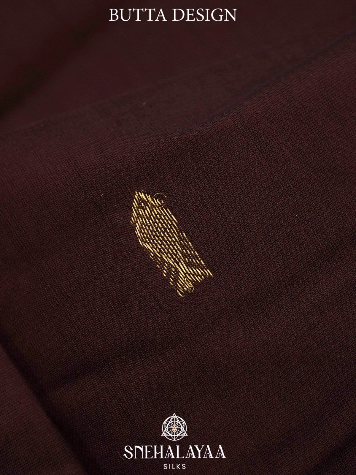 Brown  Kanchi Cotton Saree
