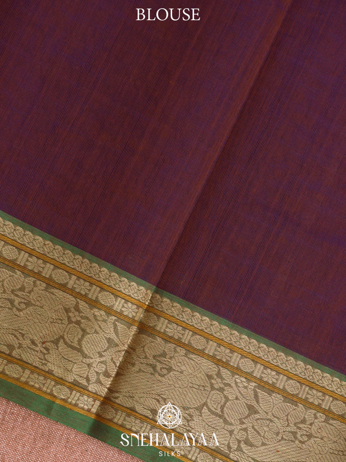 Magenta  Kanchi Cotton Saree