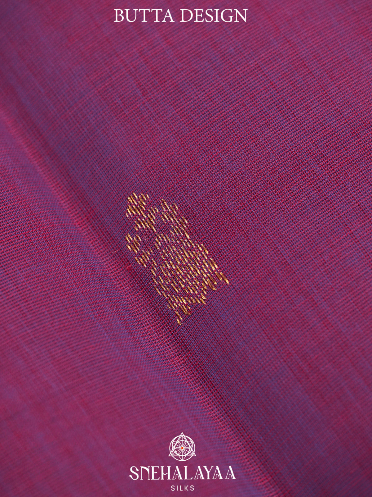 Magenta Pink  Kanchi Cotton Saree