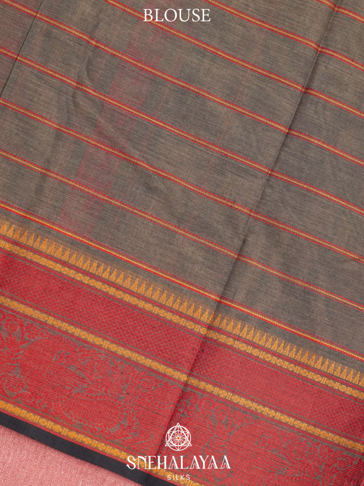 Green  Kanchi Cotton Saree