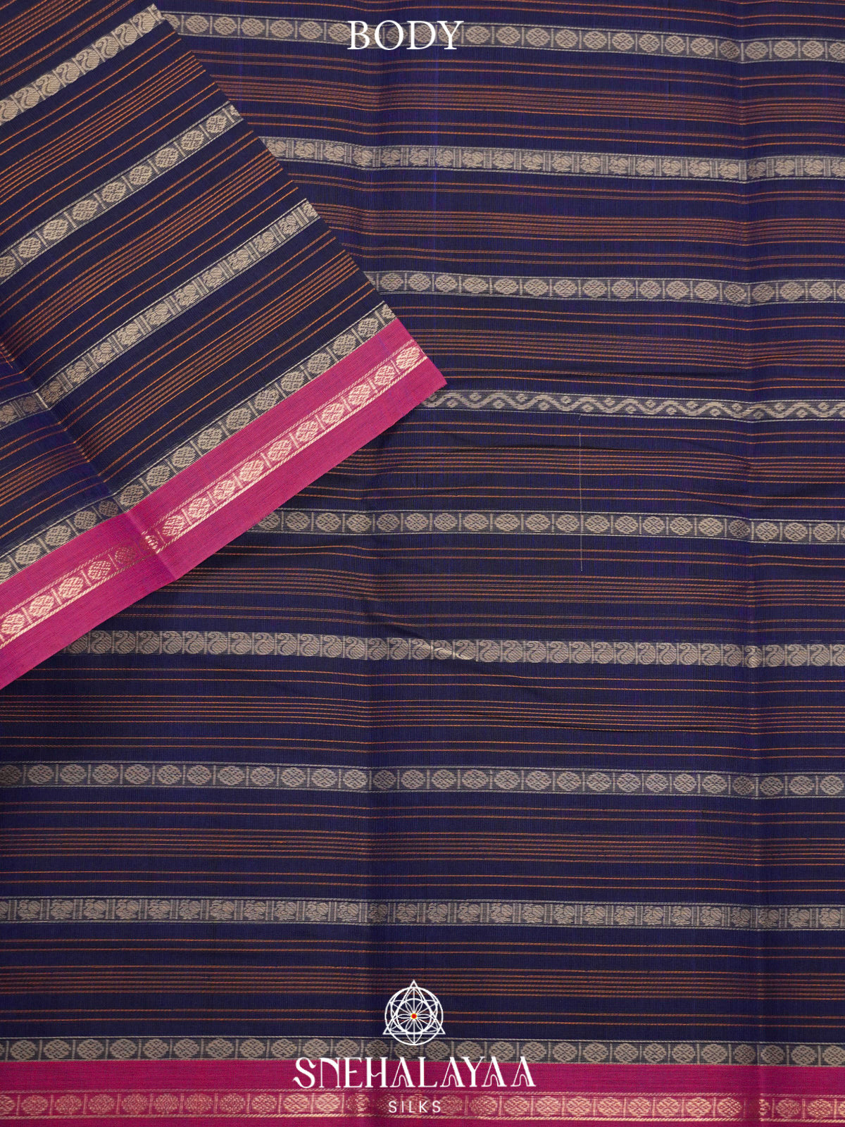 Purple  Kanchi Cotton Saree