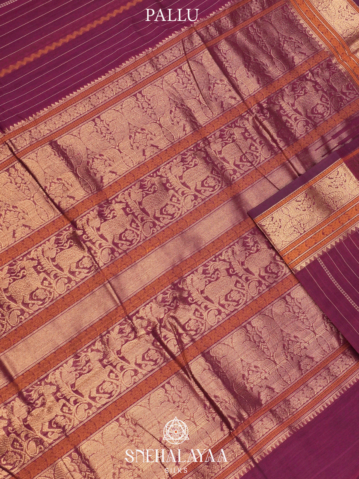 Magenta  Kanchi Cotton Saree