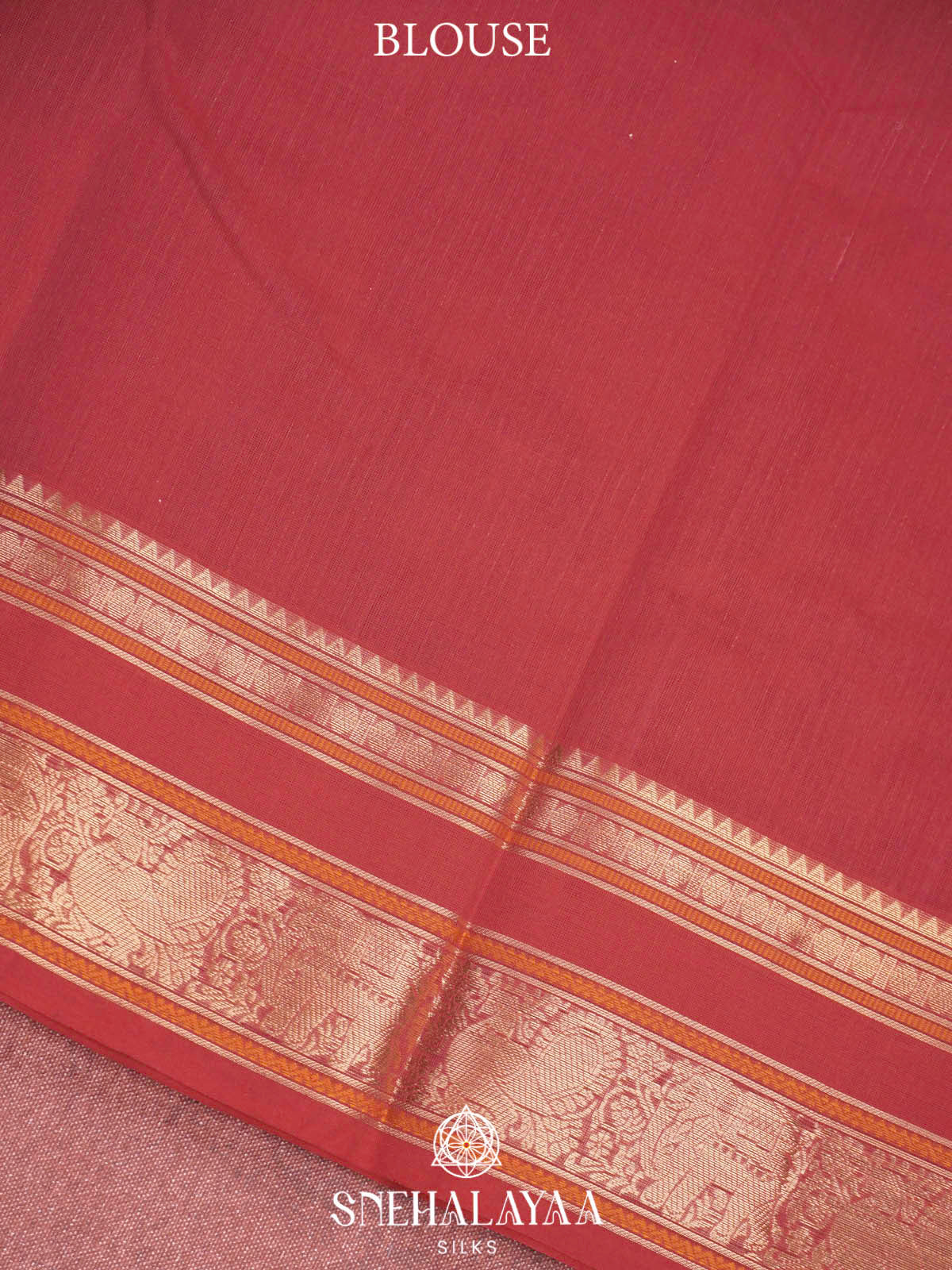 Pink  Kanchi Cotton Saree