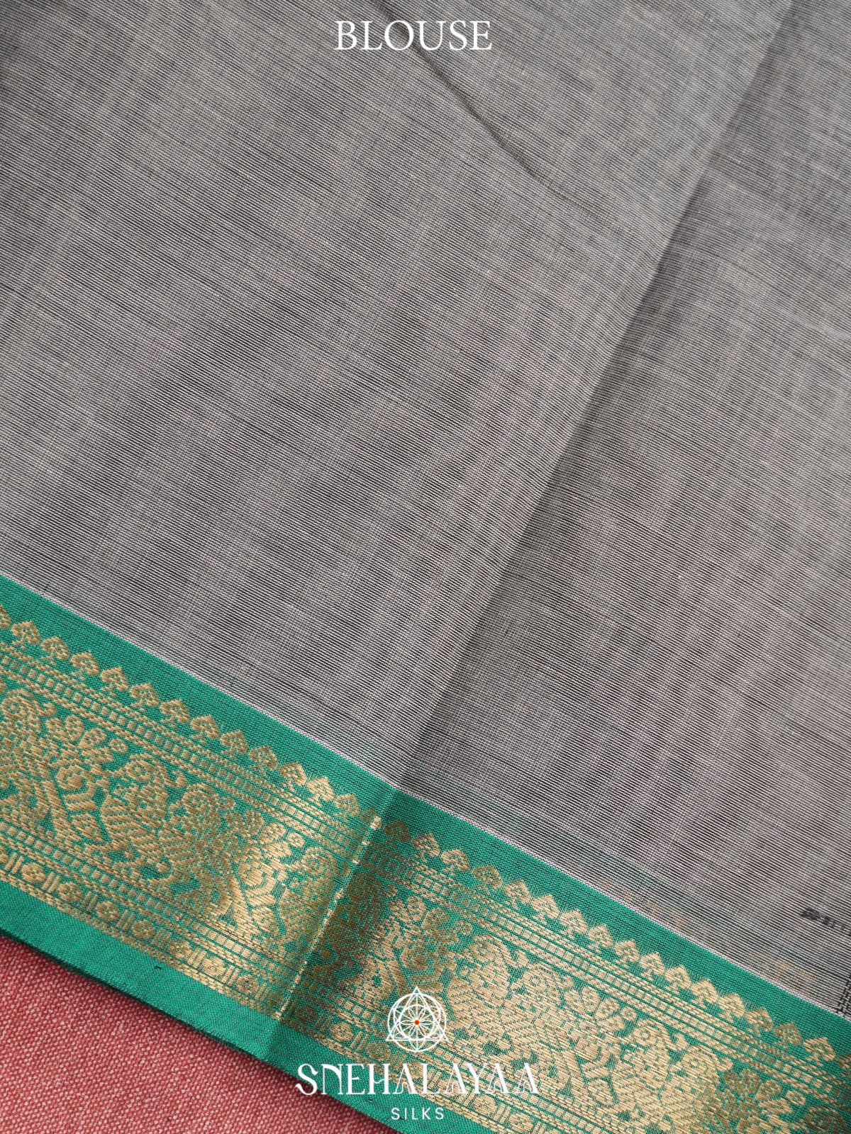 Grey  Kanchi Cotton Saree