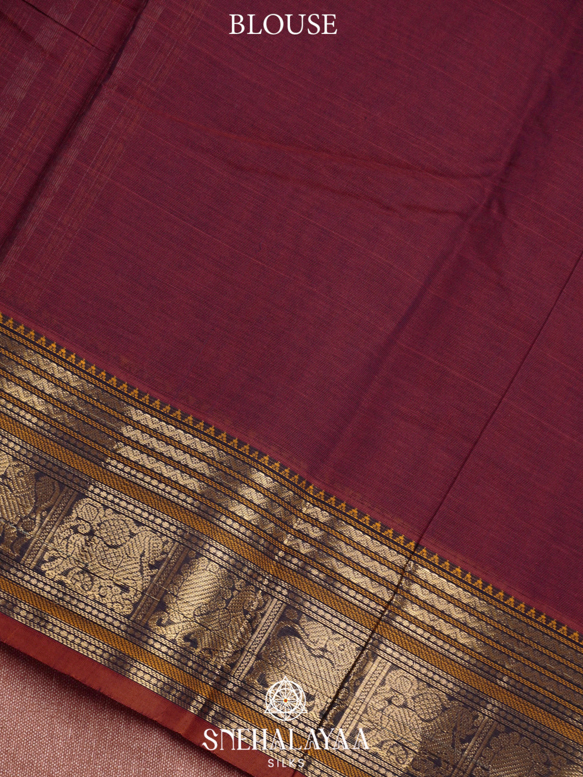 Magenta  Kanchi Cotton Saree
