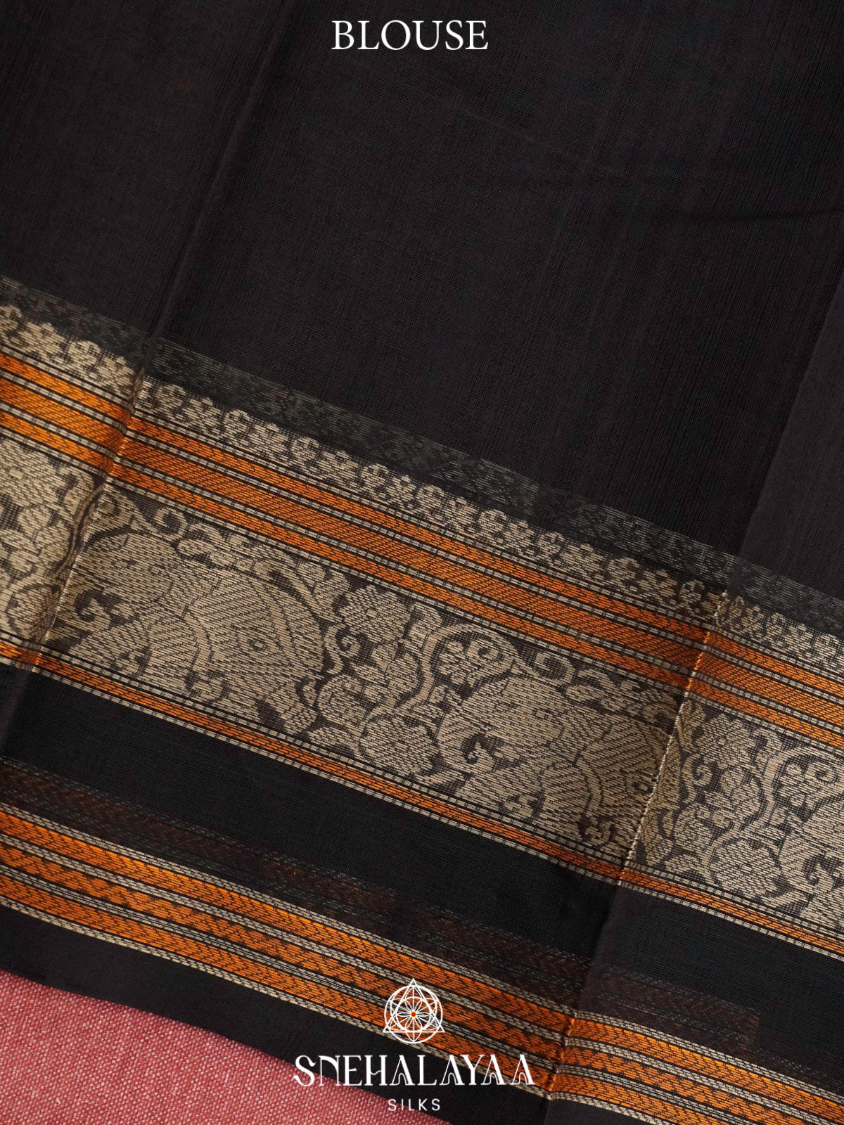 Coffee Brown  Kanchi Cotton Saree