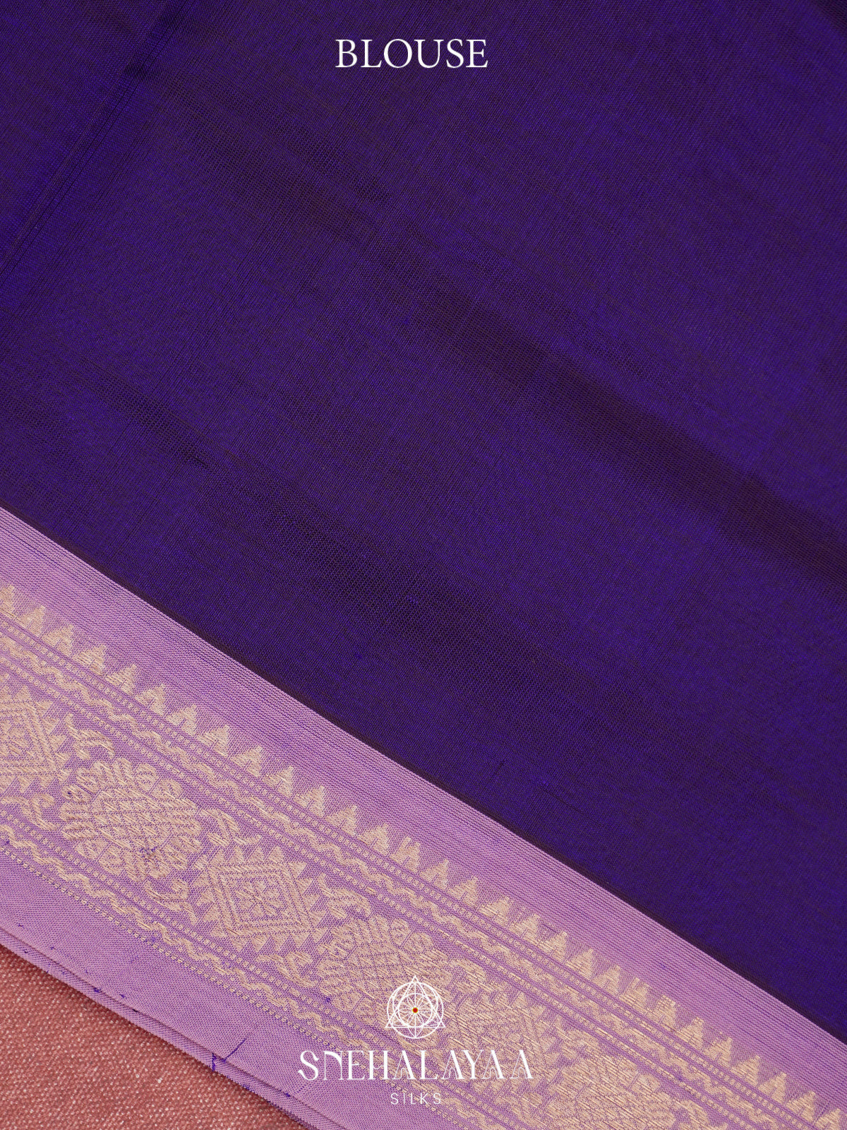 Royal Purple Kanchi Silk Cotton Saree with Textured Coin Buttas