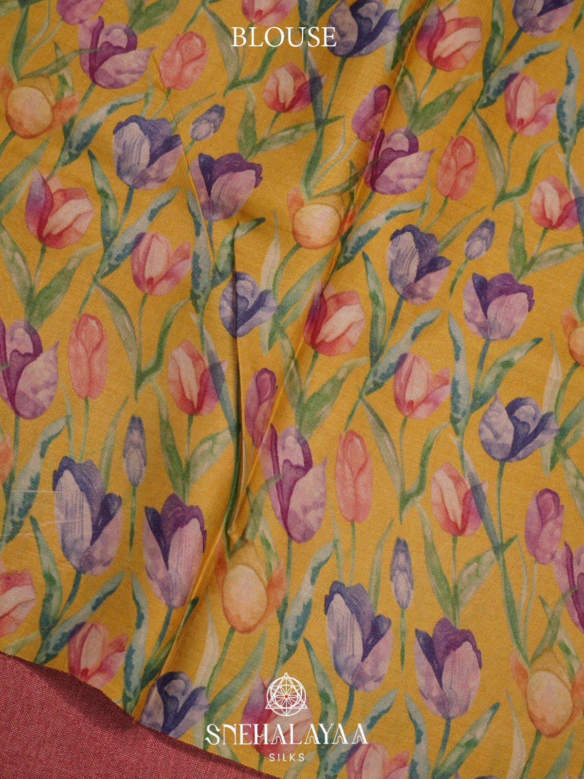 Yellow Tussar Saree