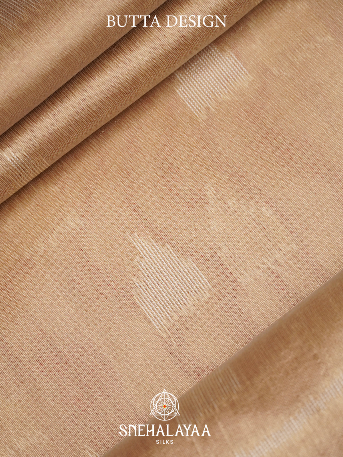 Cream Tussar saree