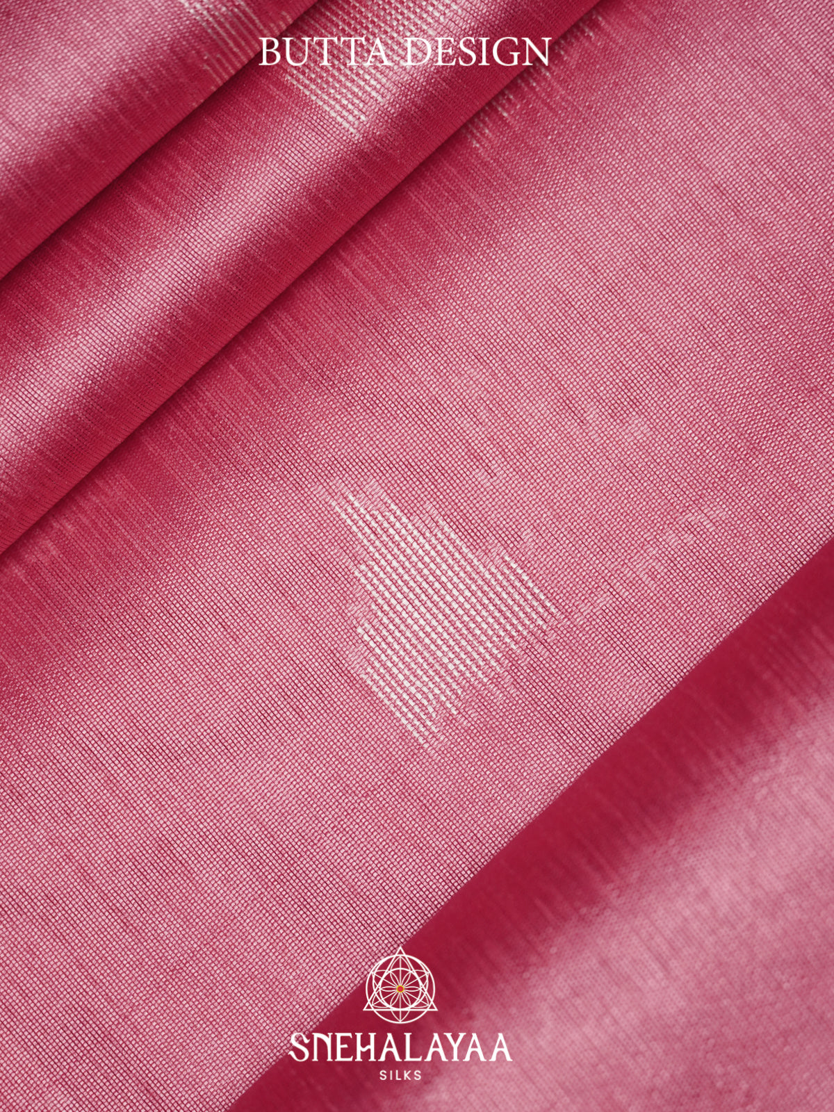 Pink Tussar saree