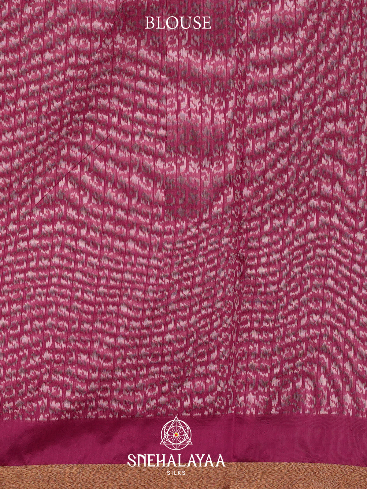 Pink Tussar saree
