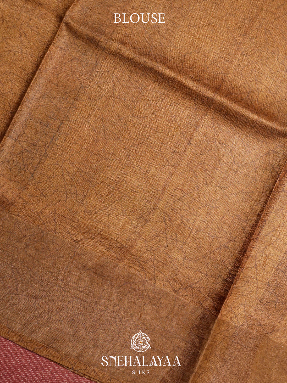 Blue  Tussar Saree