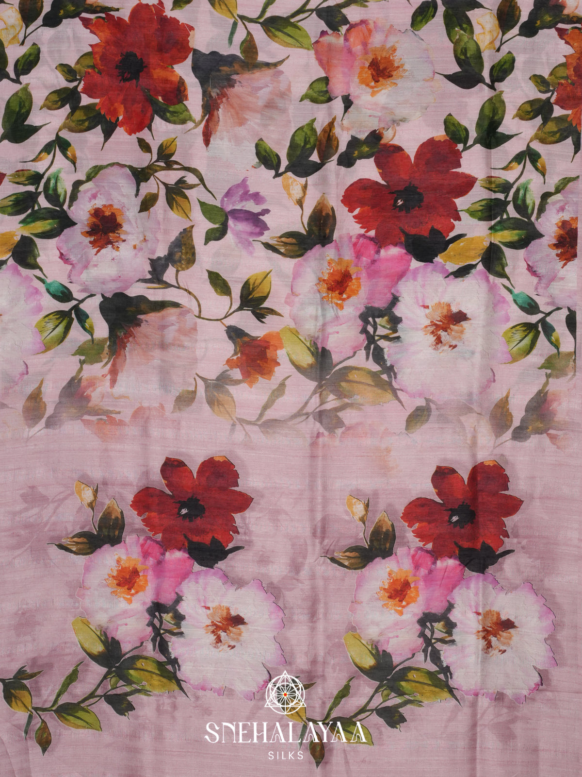 Off White Tussar Saree