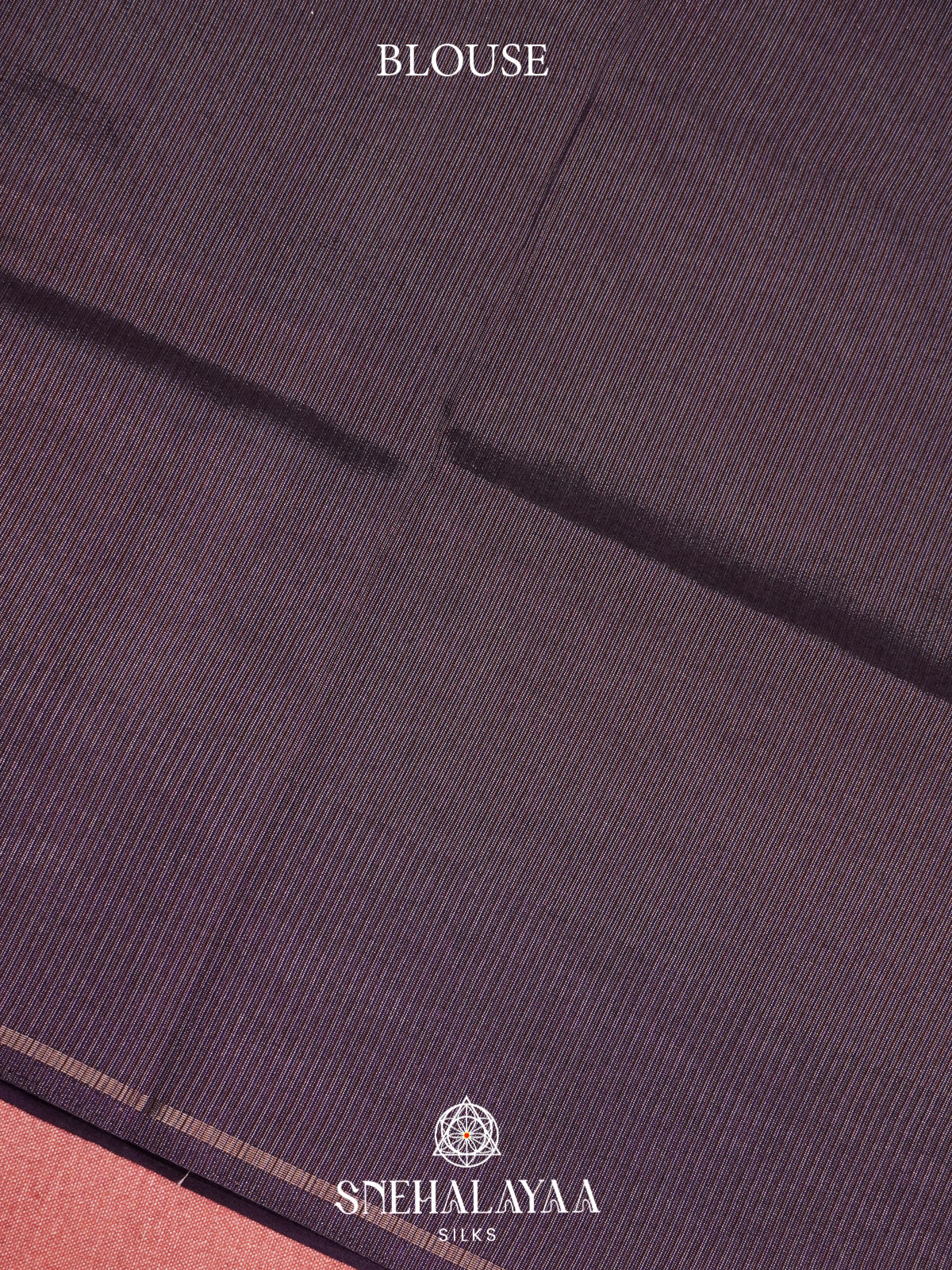 Purple Tussar Saree