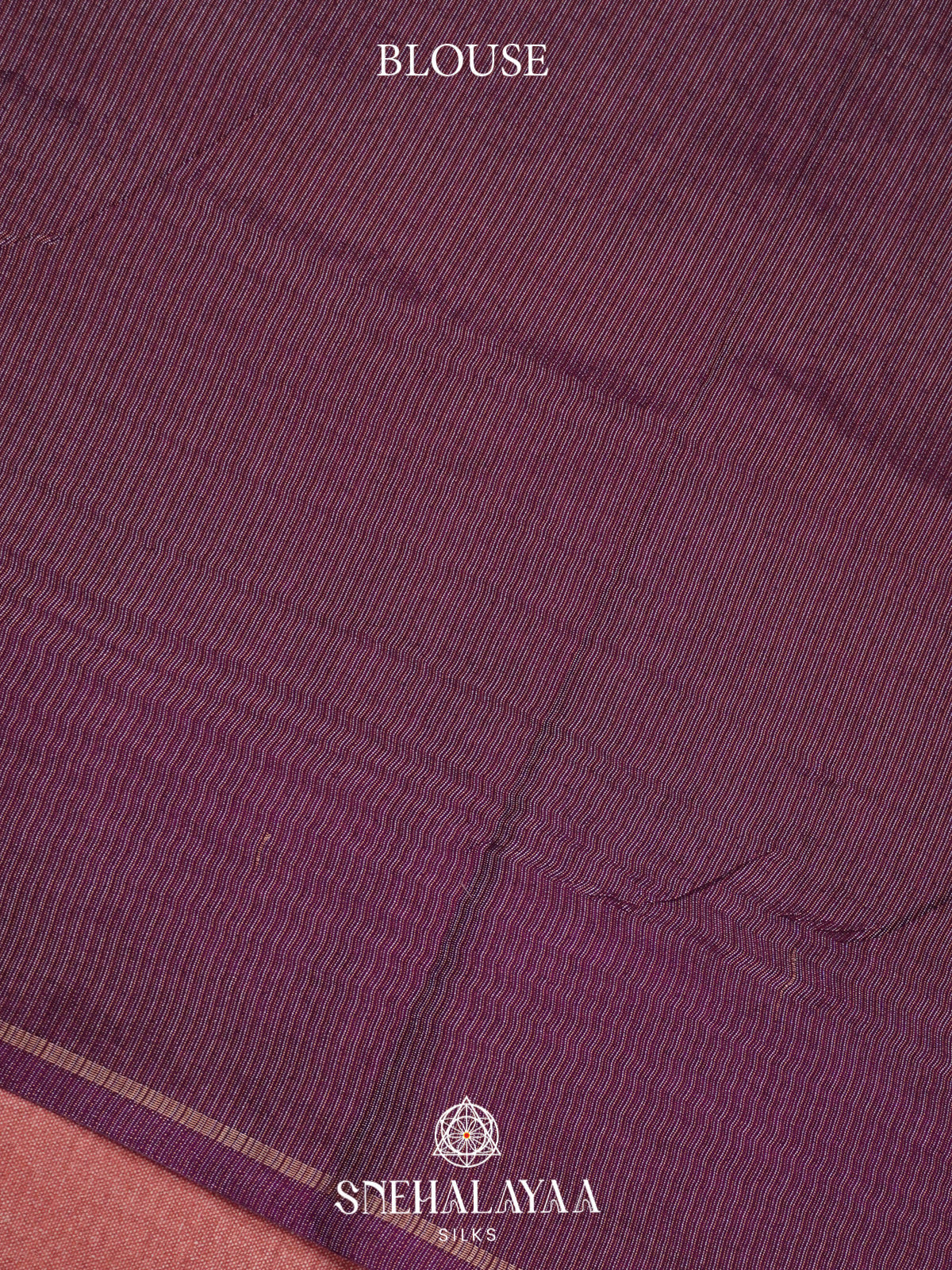 Magenta Tussar Saree