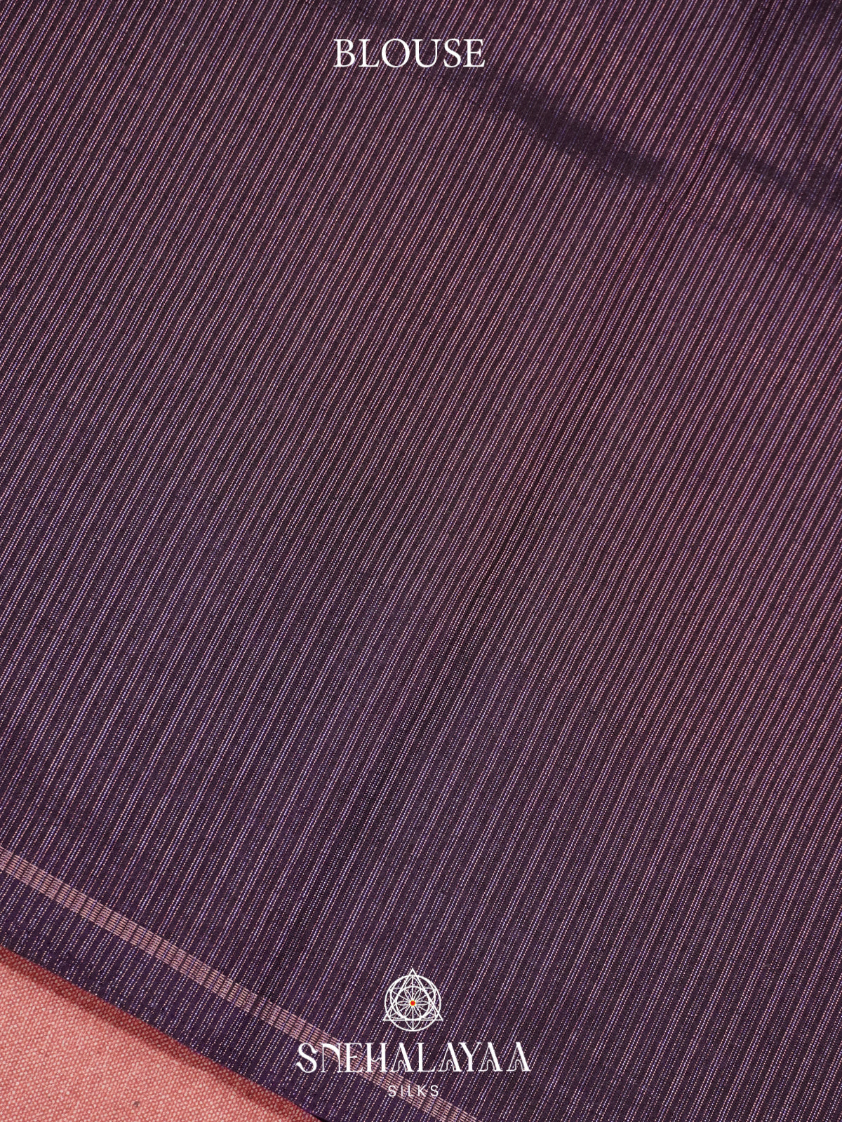 Purple Tussar Saree
