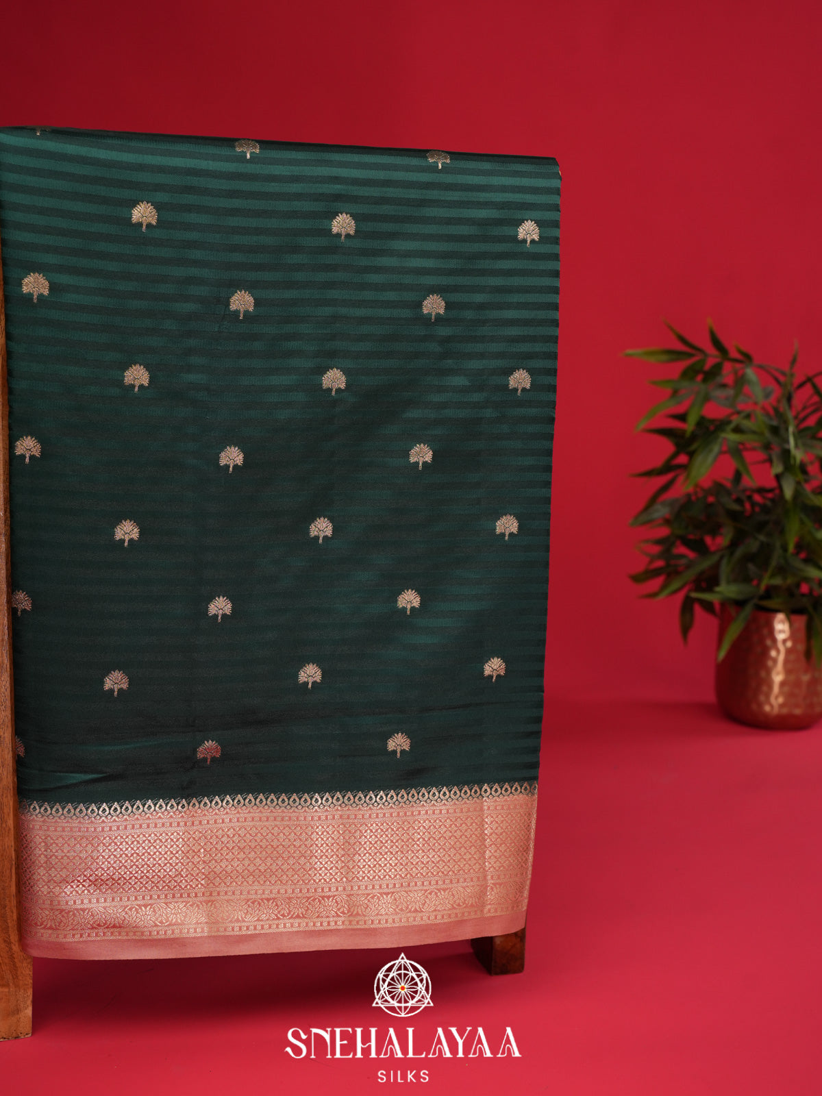 Green Banaras Silk Saree