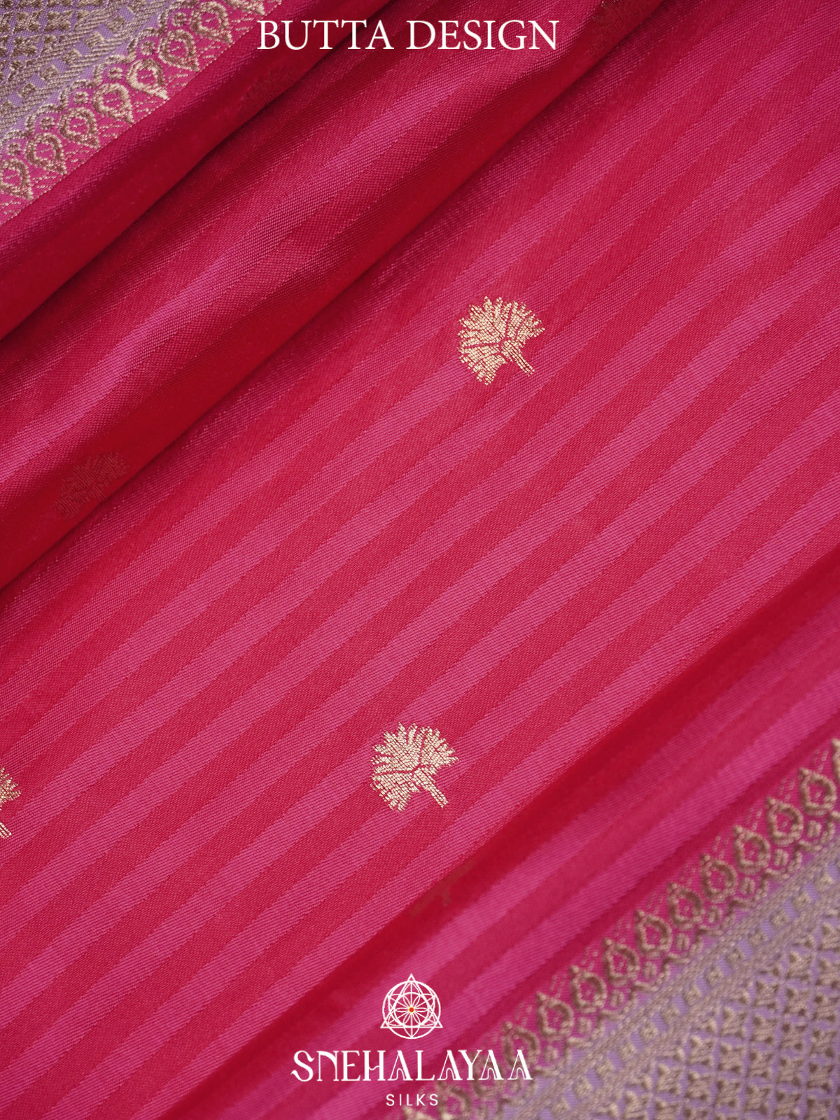 Pink Banaras Silk Saree