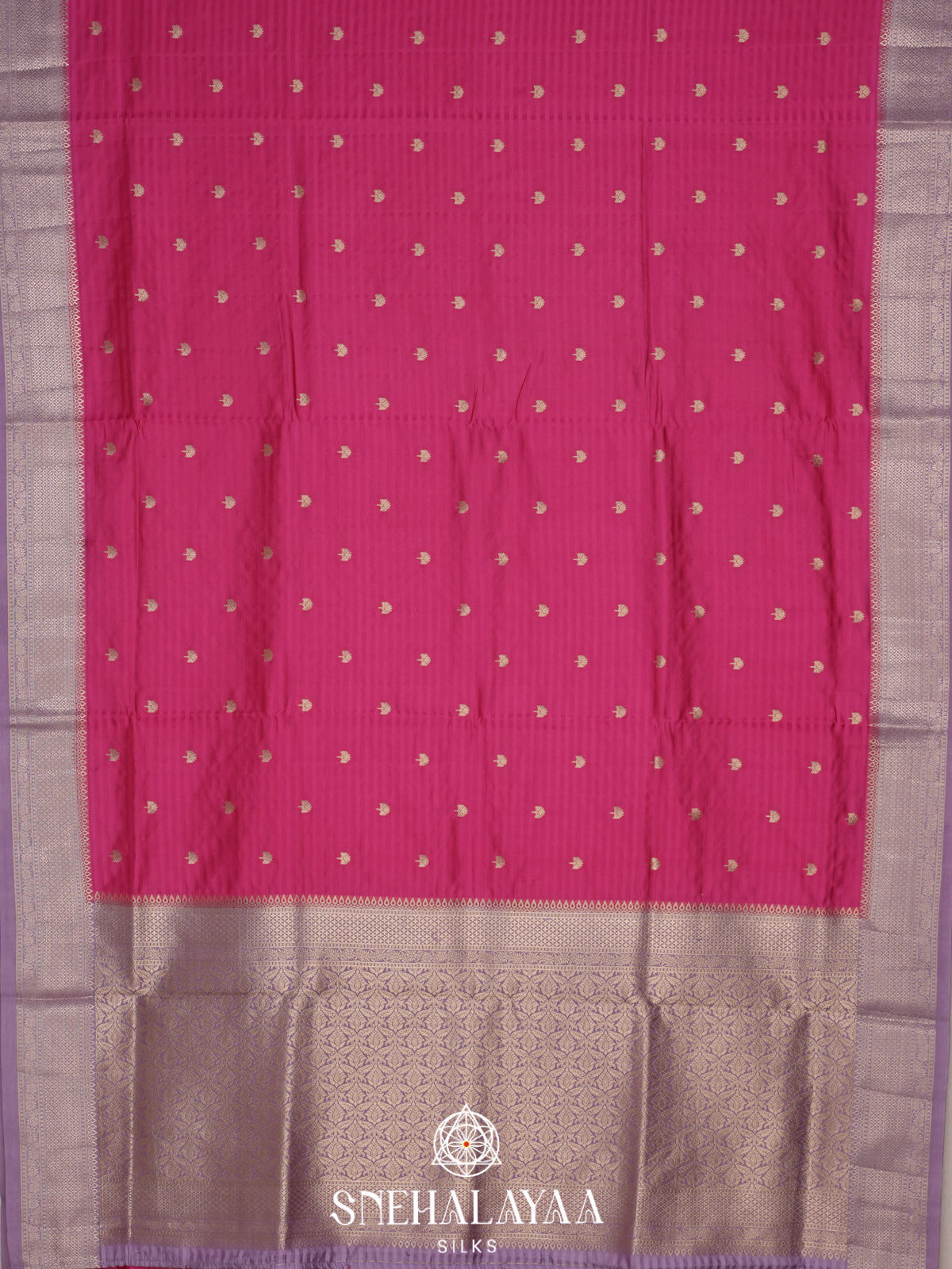 Pink Banaras Silk Saree
