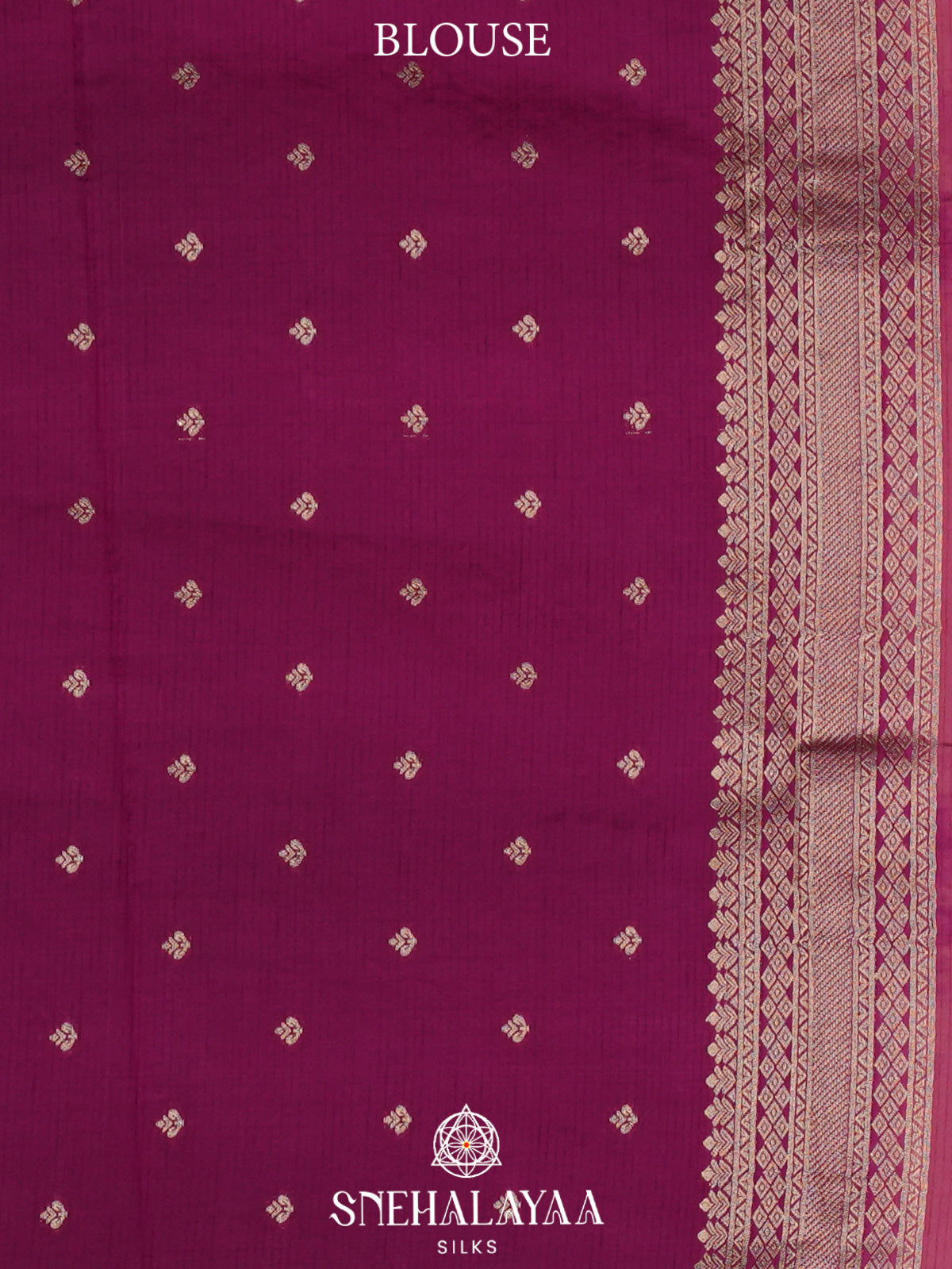 Mauve Banaras Silk Saree