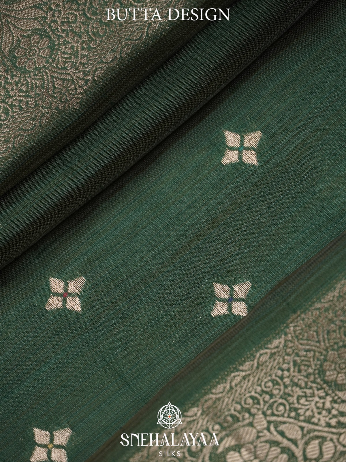 Green Banaras Silk Saree