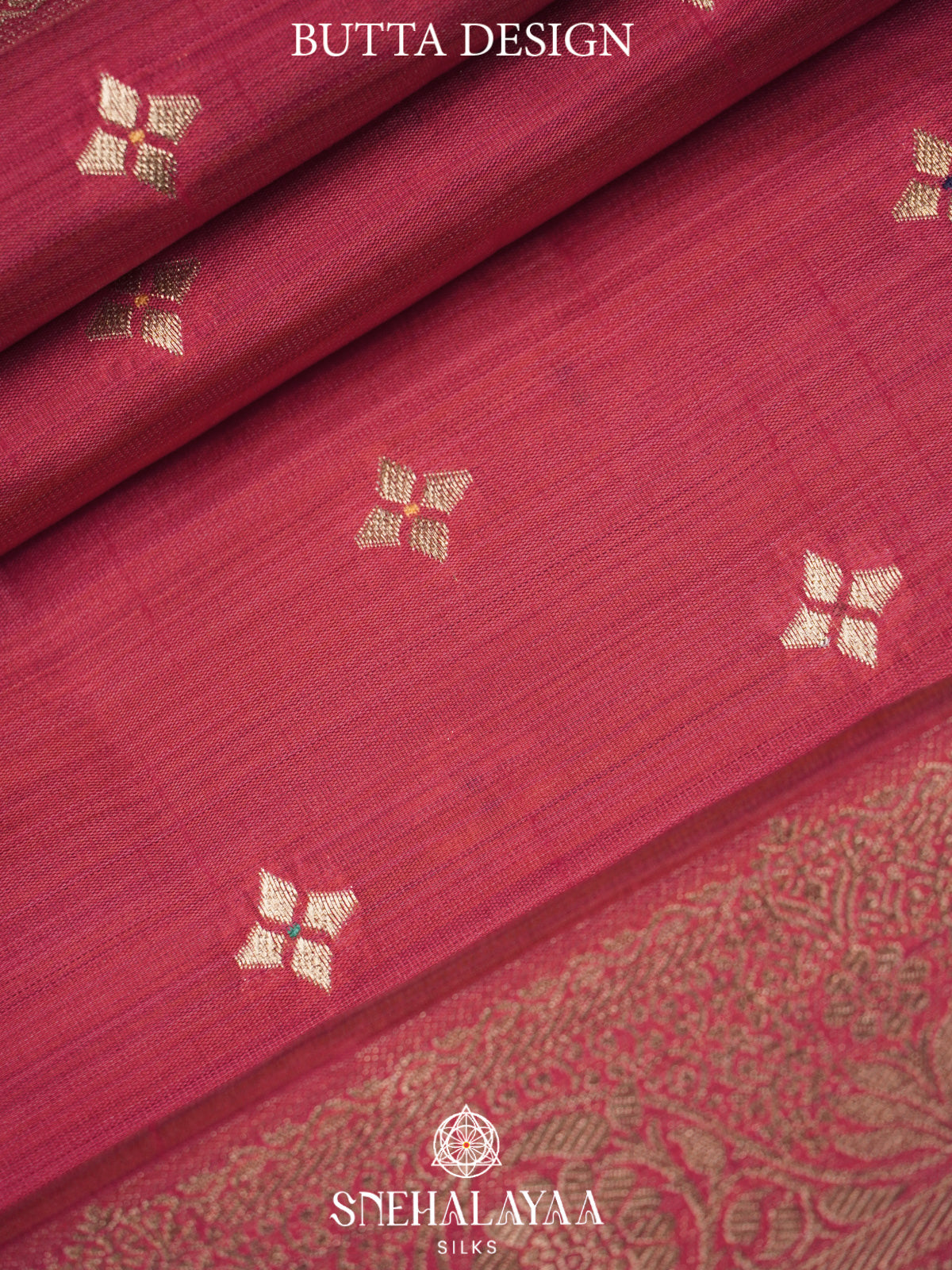 Pink Banaras Silk Saree