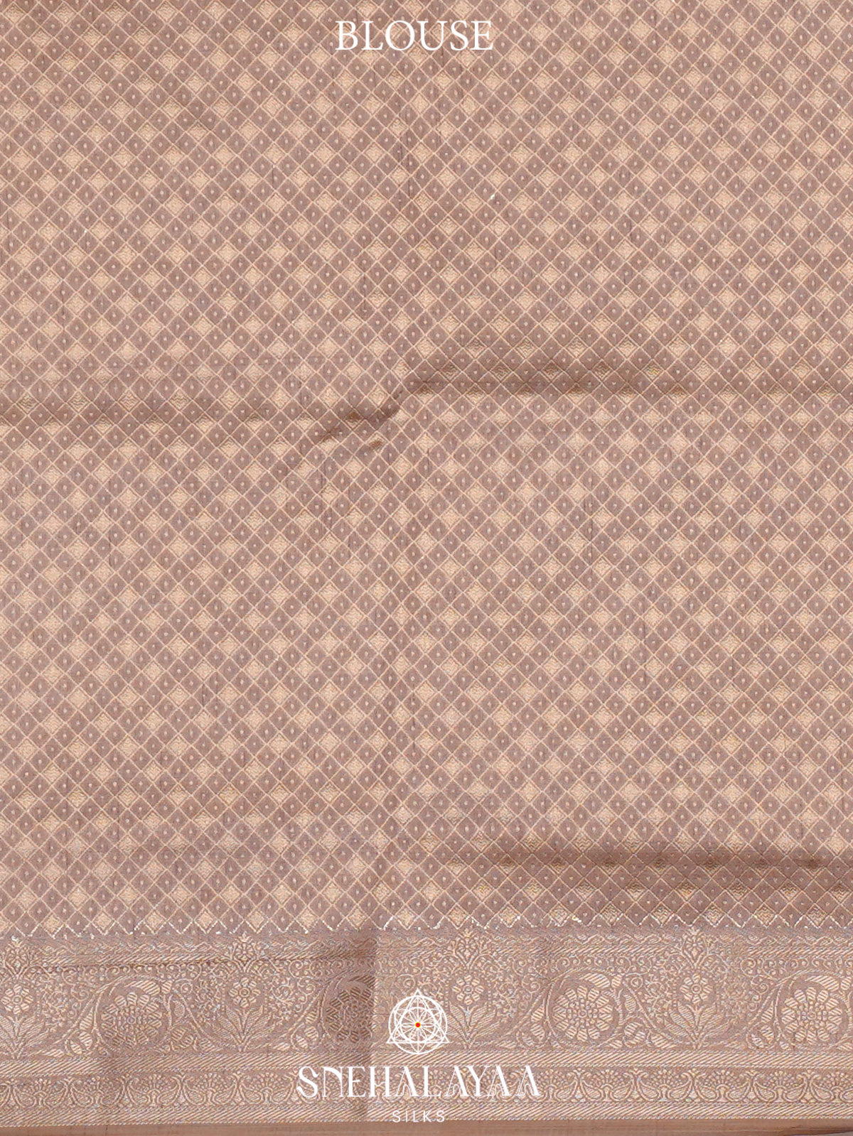 Orange Banaras Silk Saree