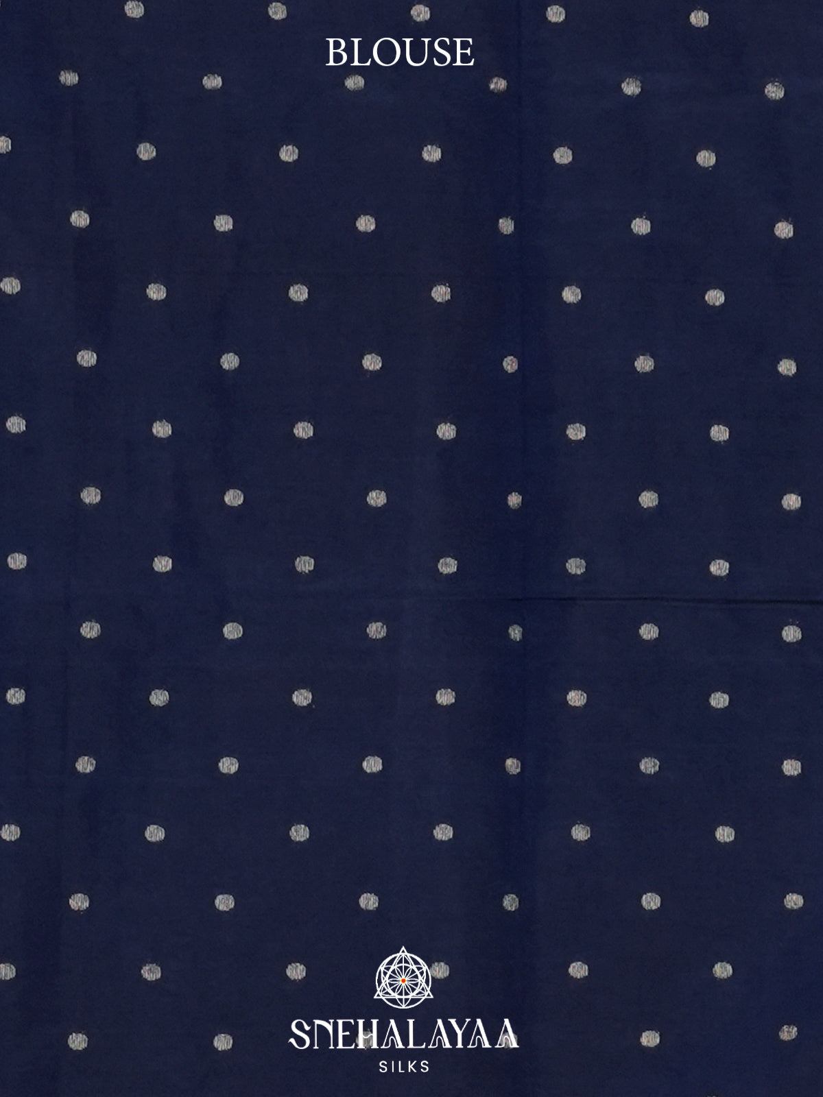 Peacock Blue Raw Silk Saree
