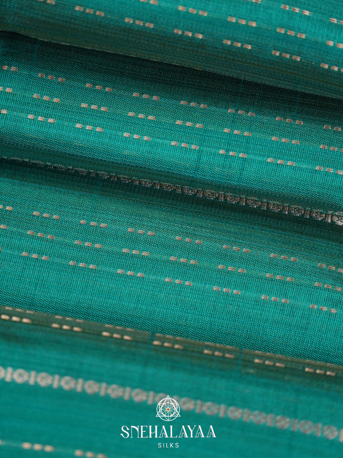 Green Raw Silk Saree