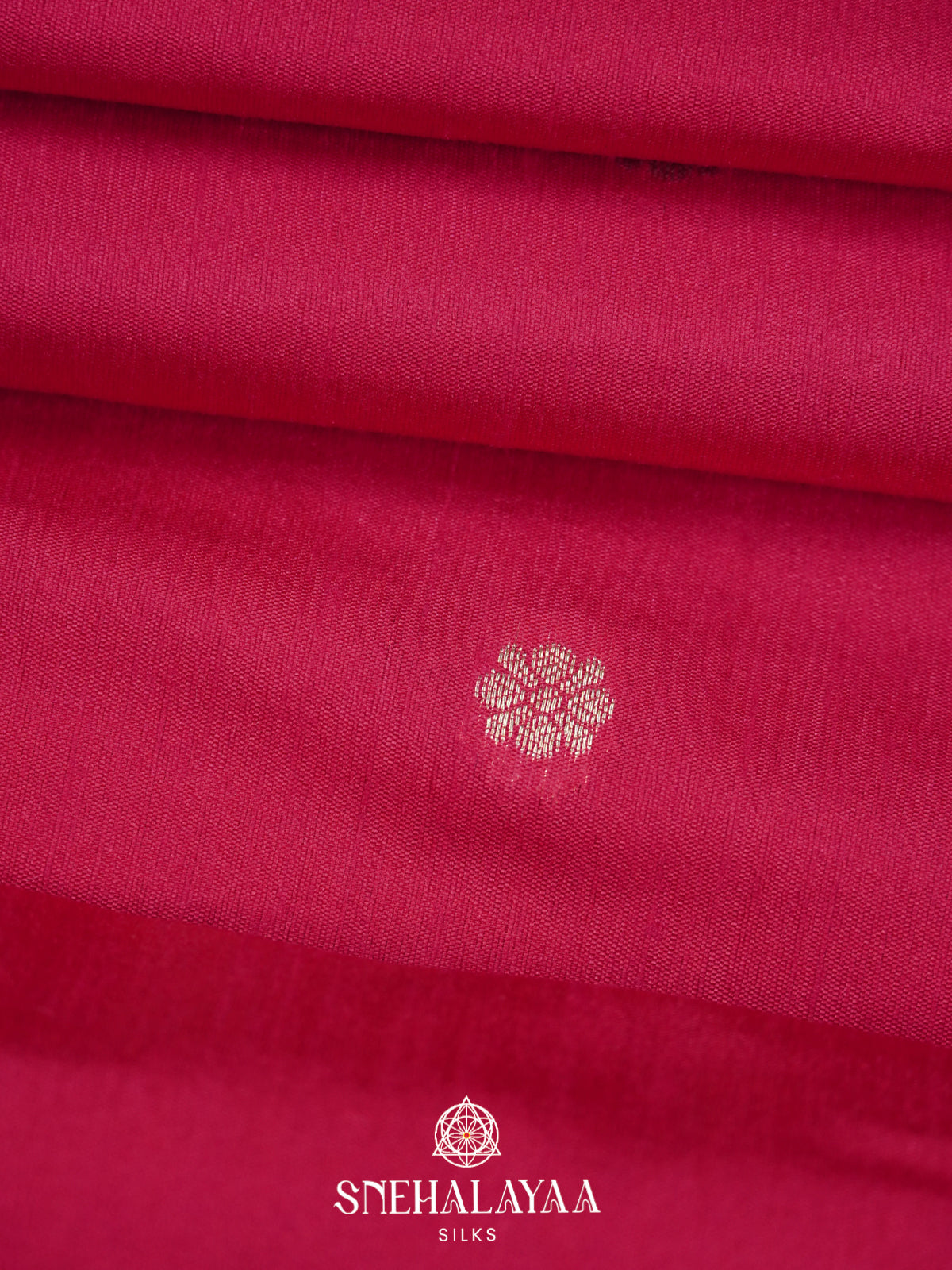Pink Raw Silk Saree