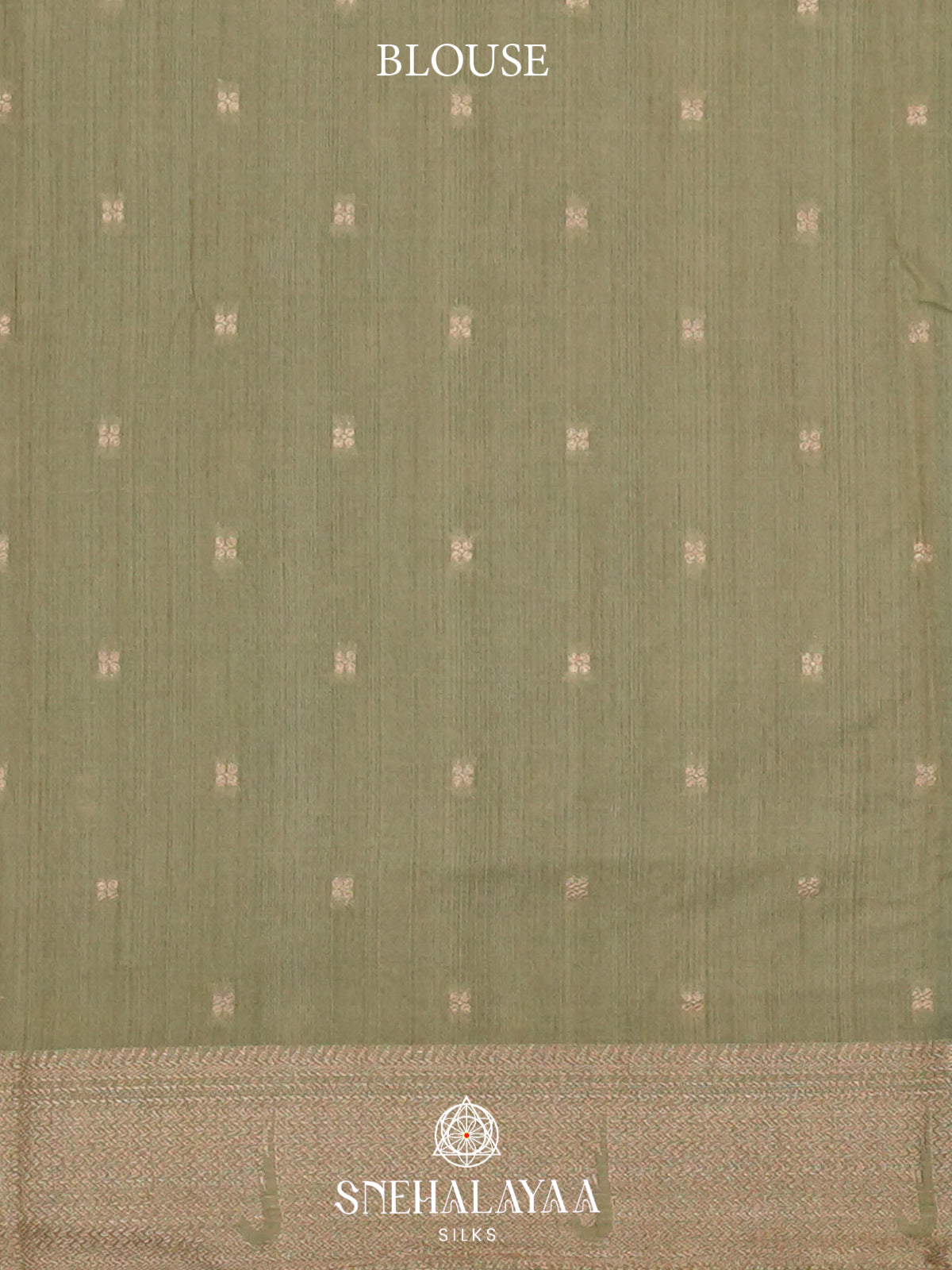 Peacock Blue Raw Silk Saree