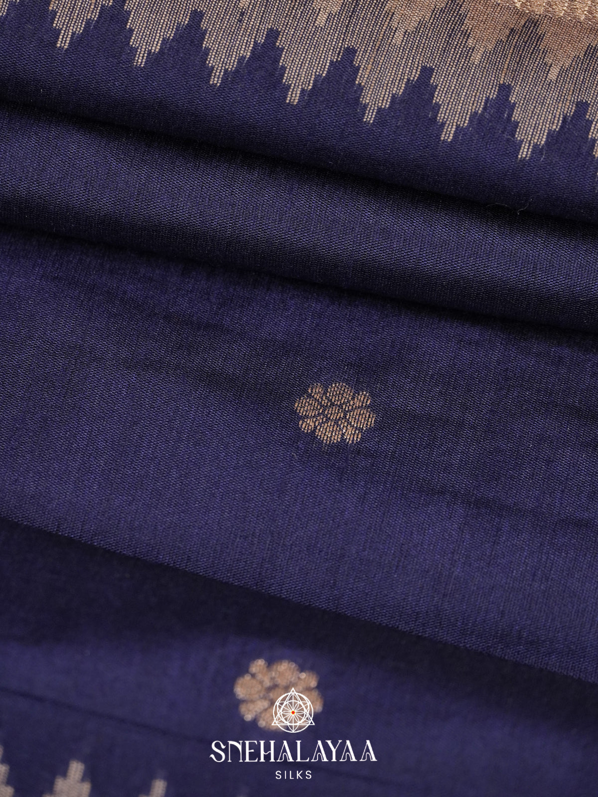 Purple Raw Silk Saree