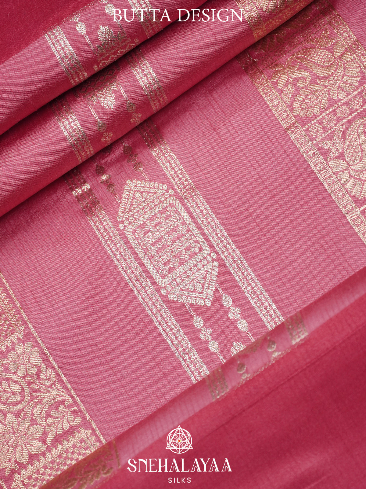 Mauve Banaras Silk Saree