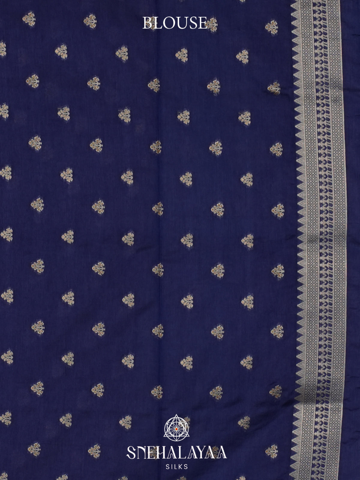 Pale Blue Raw Silk Saree