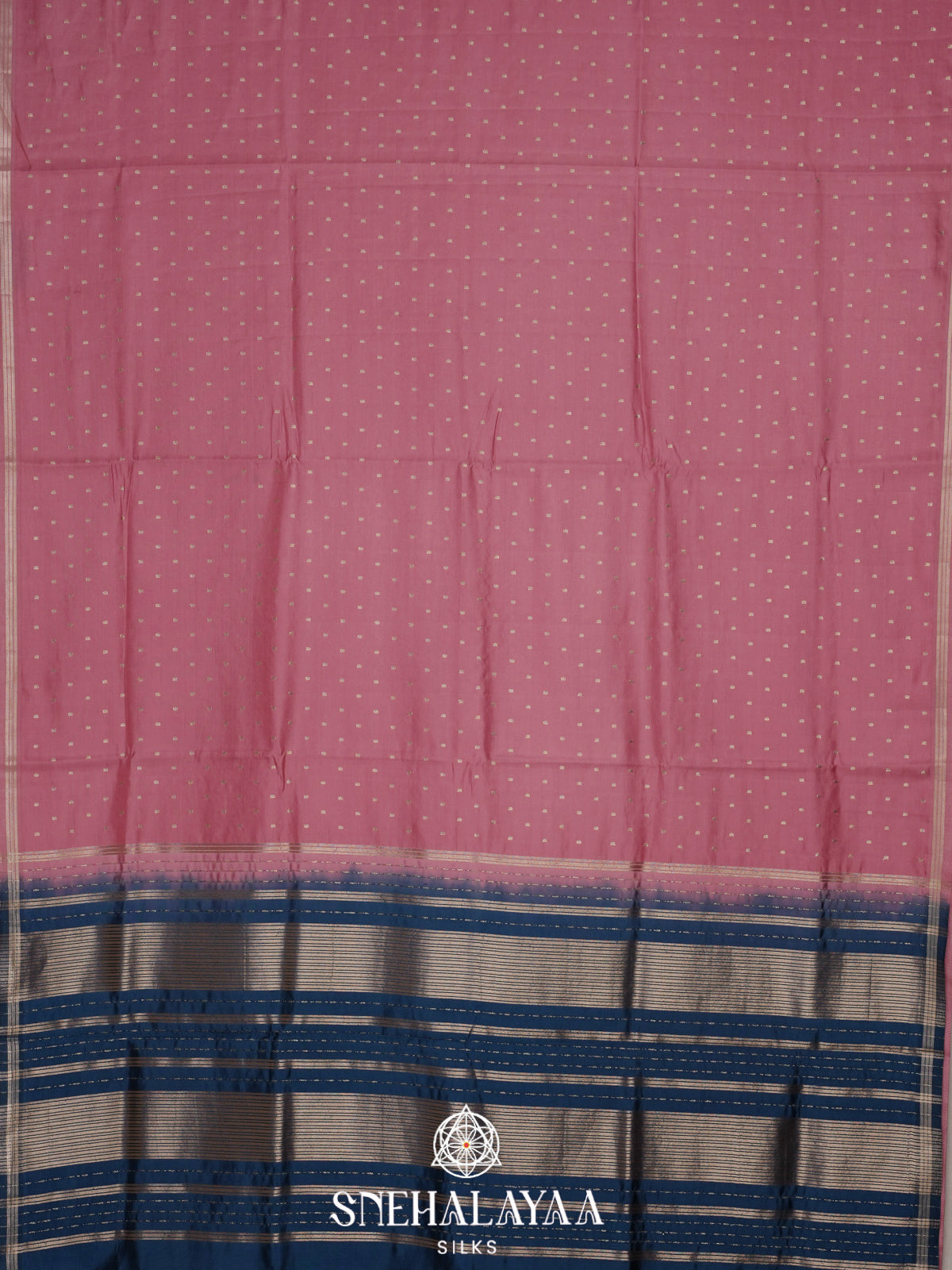 Mauve Banaras Silk Saree