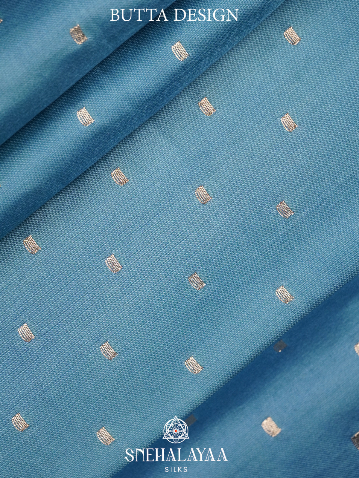 Blue Banaras Silk Saree