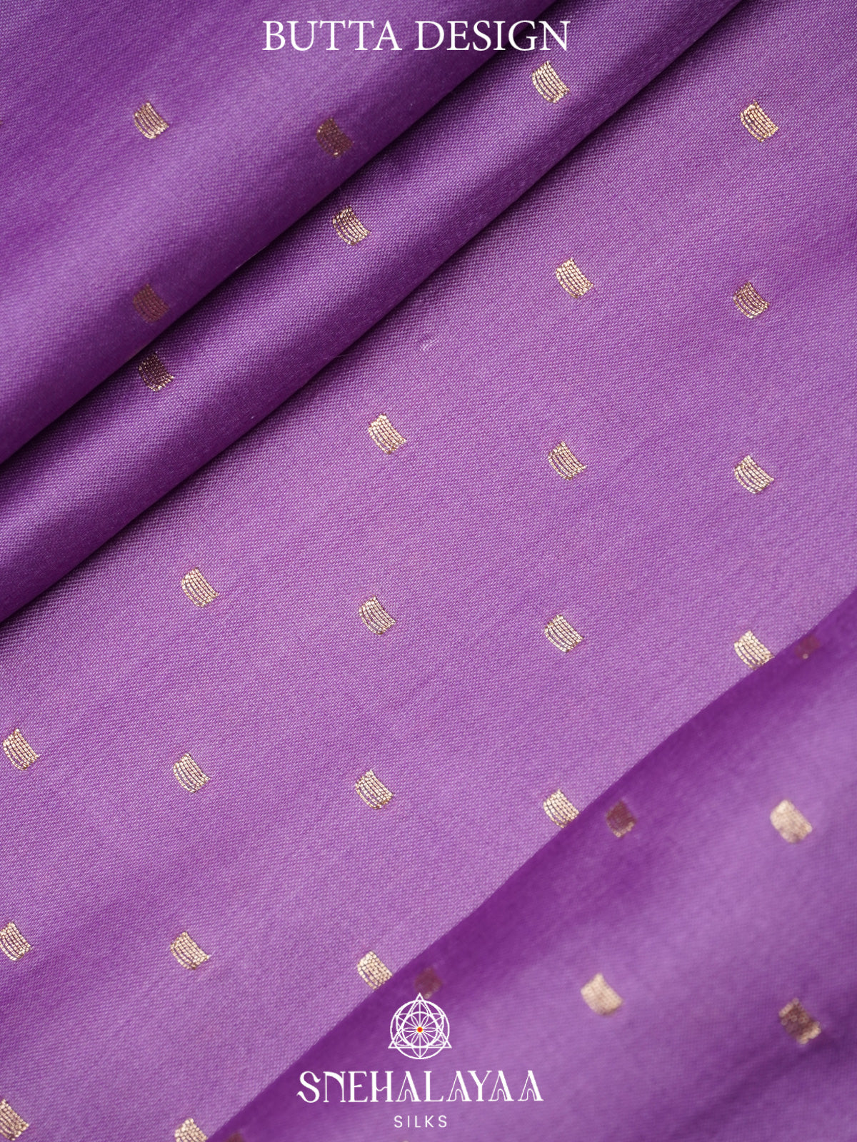Lilac Banaras Silk Saree