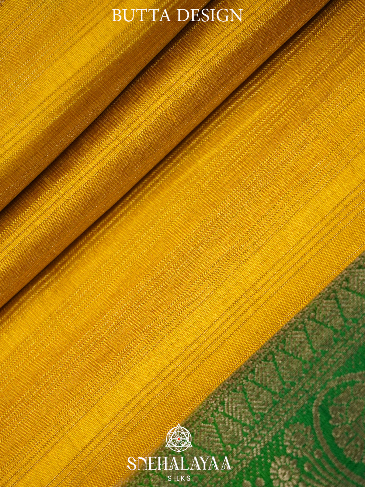 Yellow Banaras Silk Saree