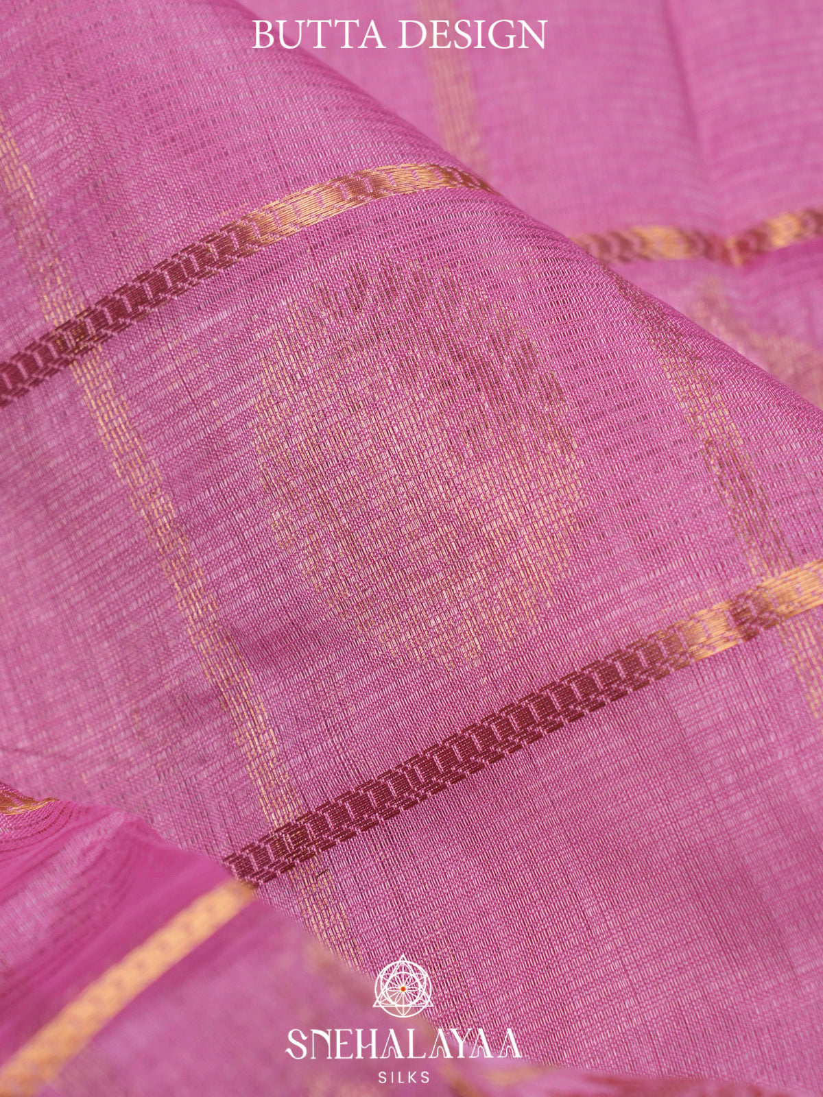 Pink Kuppadam Silk Cotton Saree with Annapakshi Zari Border