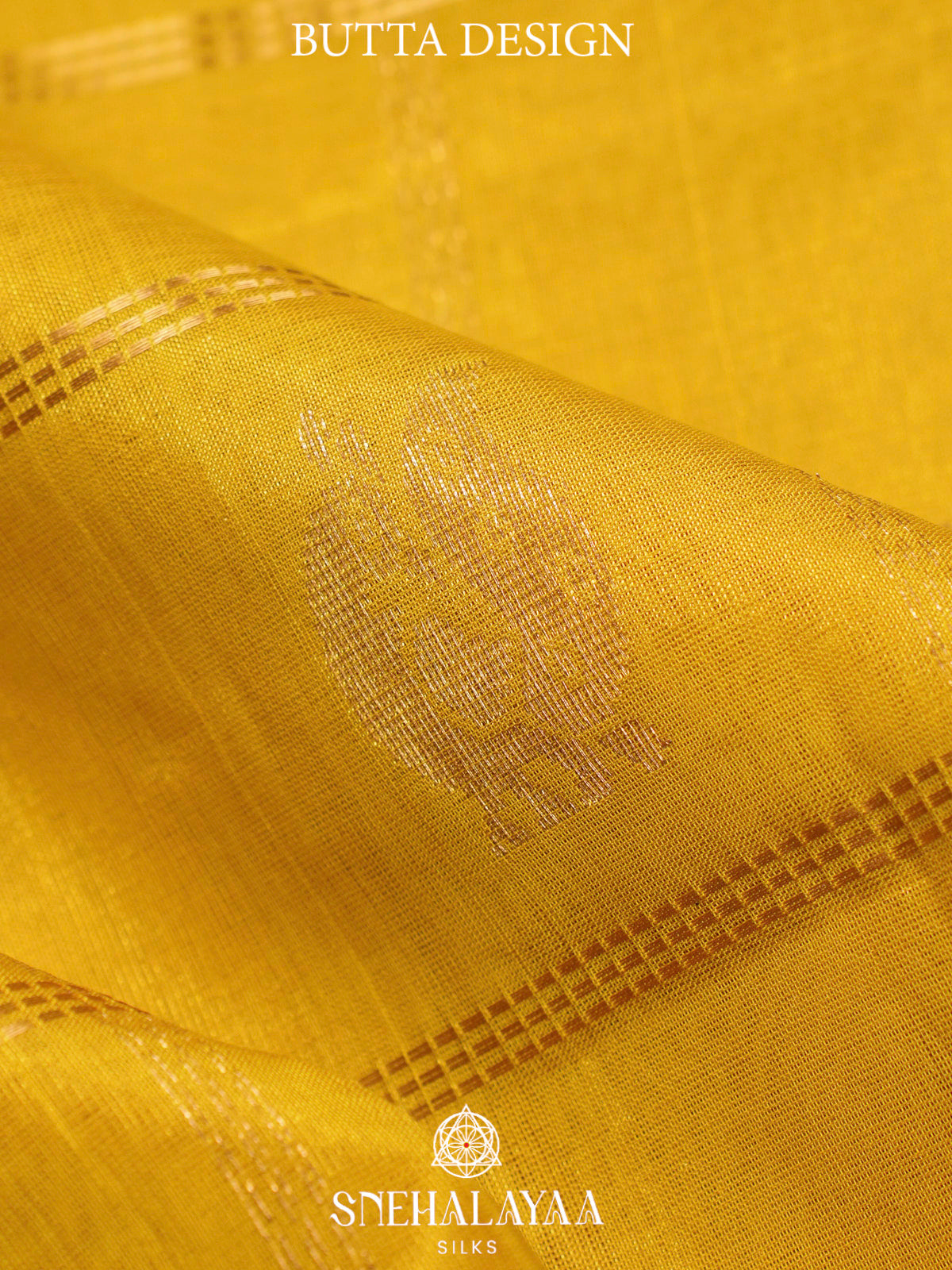 Mango Yellow Kuppadam Silk Cotton Saree with Pink Zari Border
